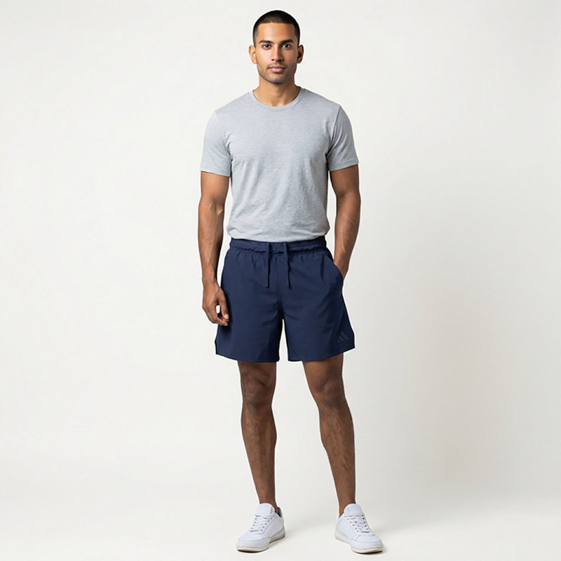 adidas Men's Regular-Fit Running Shorts - Tech Indigo
