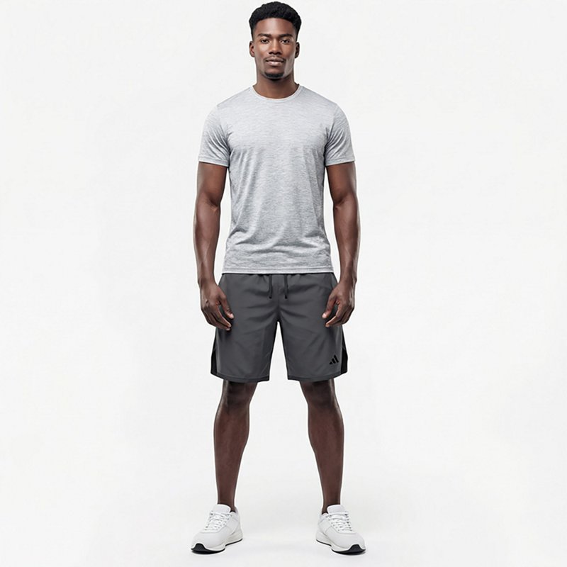 adidas Men's Adi365 7" Running Shorts, Medium, Grey Six
