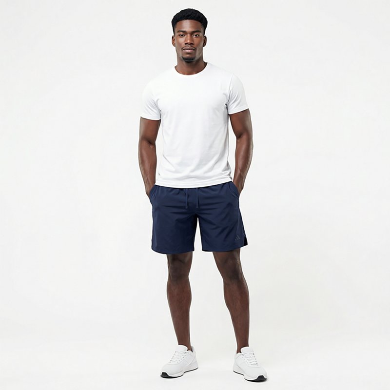 adidas Men's Regular-Fit Running Shorts - Tech Indigo
