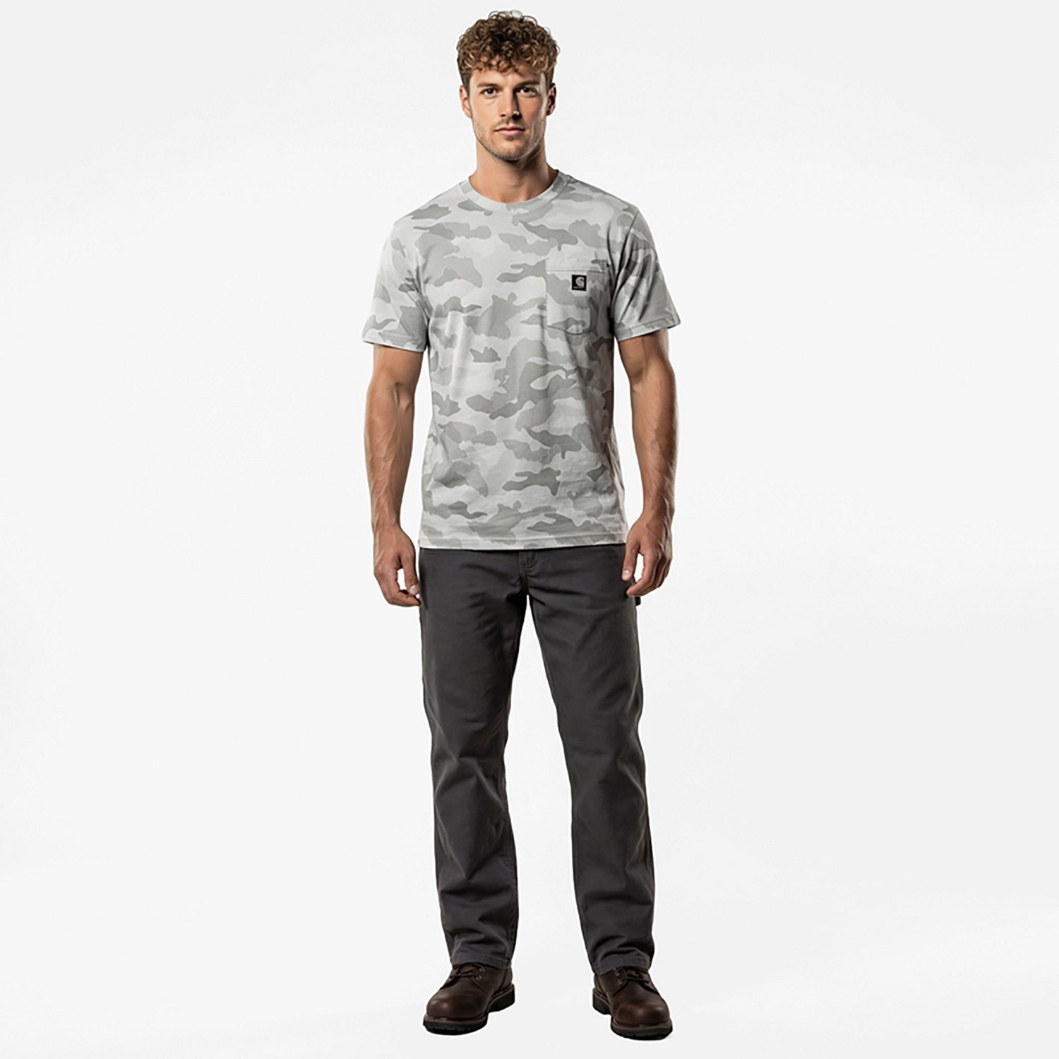 Carhartt Men's Irvine Relaxed Camo T-shirt