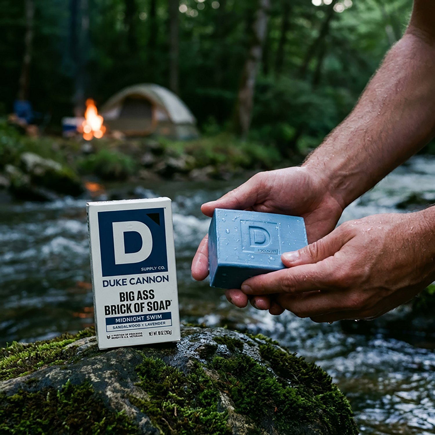 Duke Cannon Midnight Swim Big Ass Brick of Soap