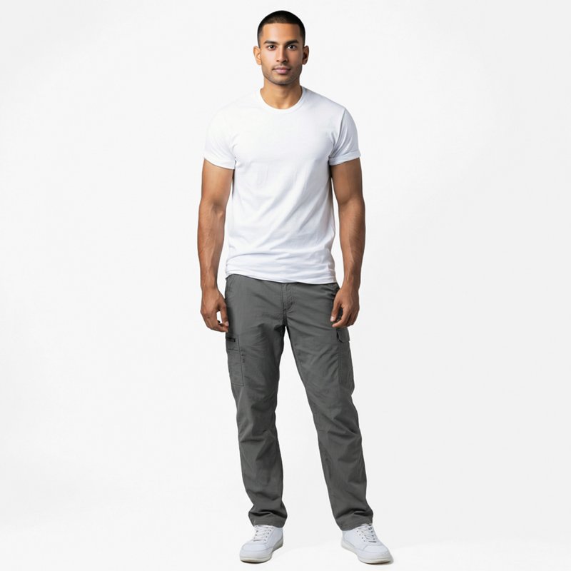 Carhartt Men's Relaxed Tapered Force Ripstop Cargo Pant | Steel | 32W 30L