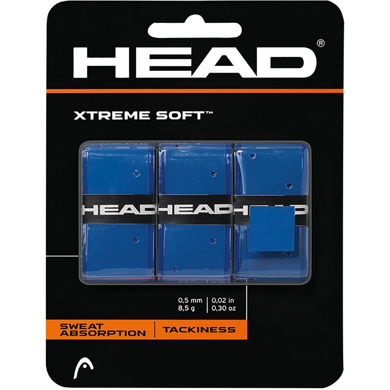 XtremeSoft 3-Pack - Blue - Head Tennis Overgrips