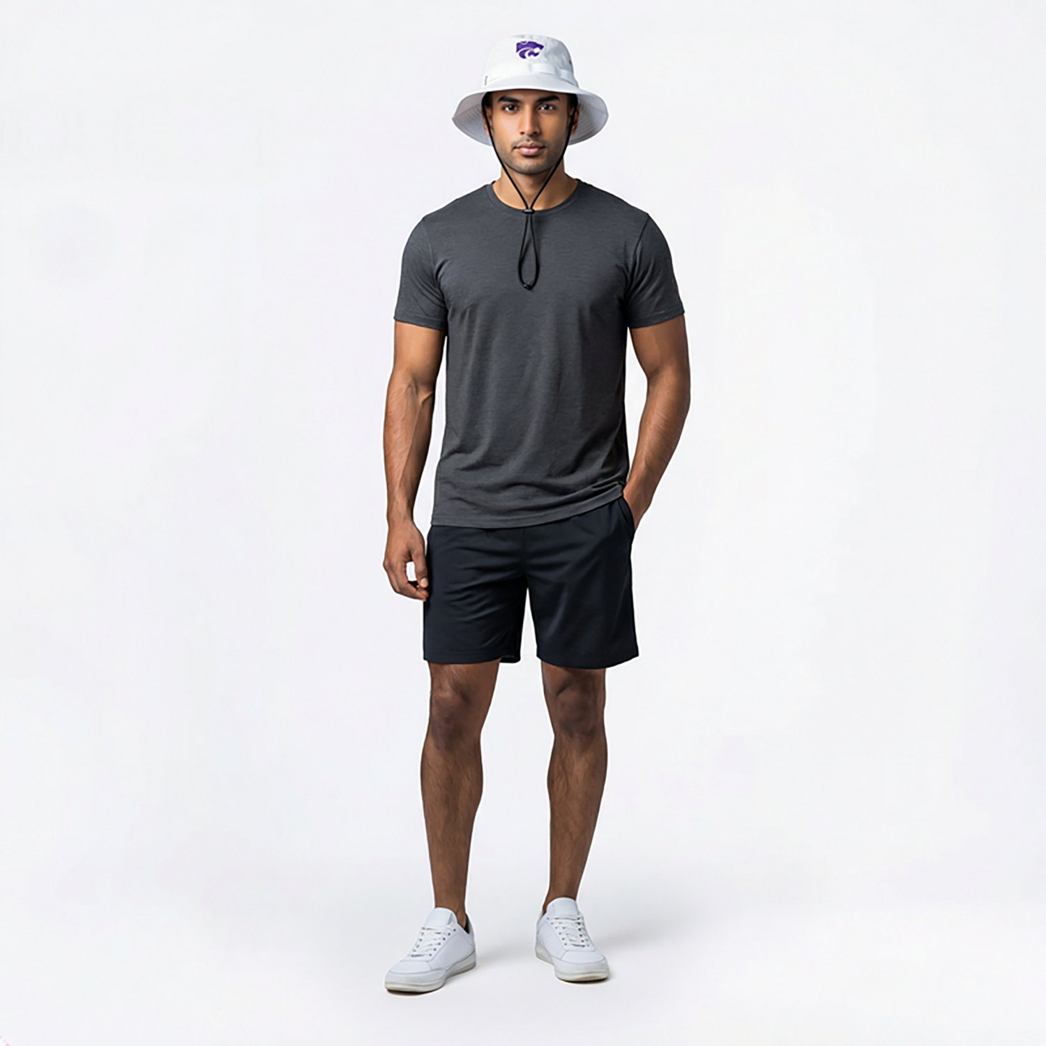 Nike Adults' Kansas State School Mascot Apex Boonie Bucket Hat