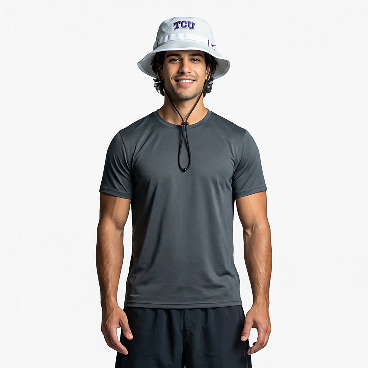 Nike Adults' TCU School Mascot Apex Boonie Bucket Hat - view number 2