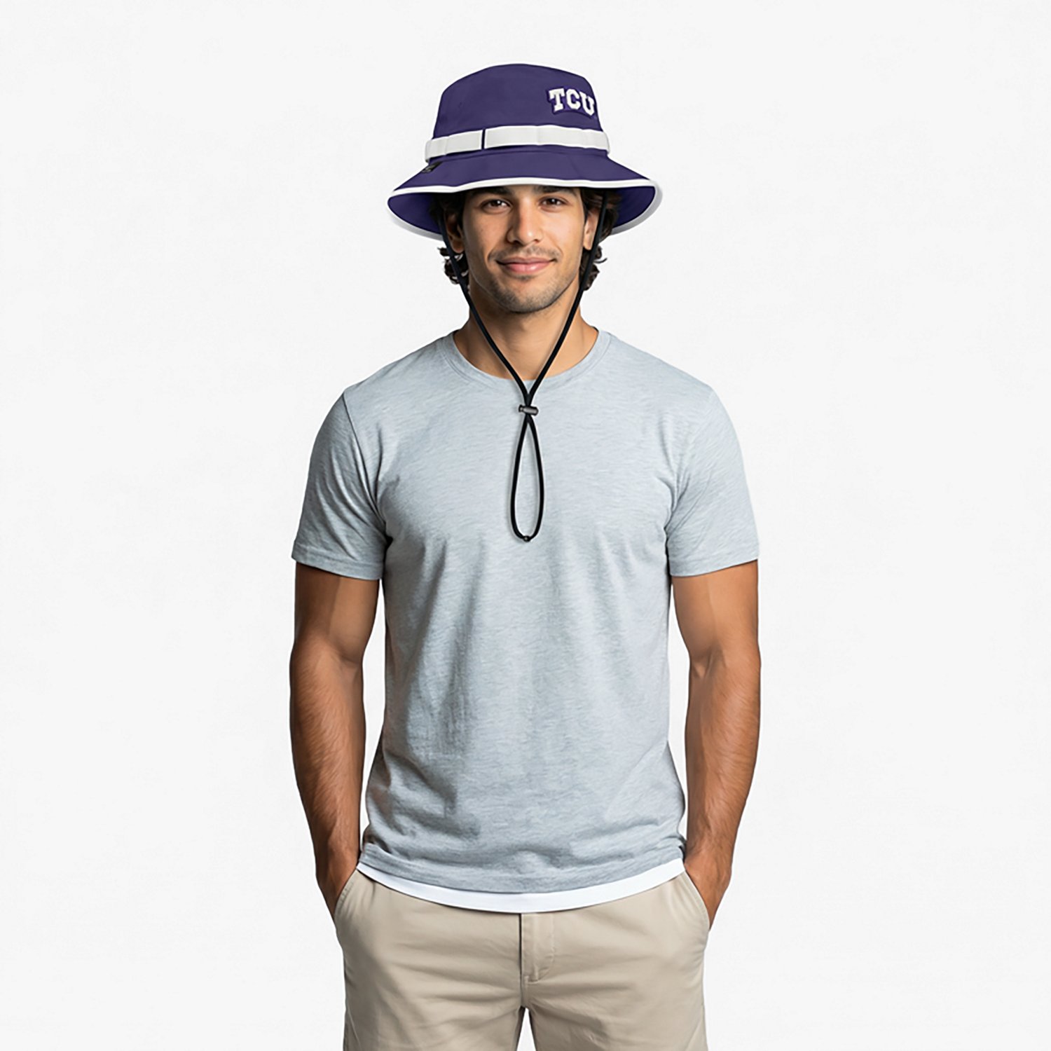 Nike Adults' TCU School Mascot Apex Boonie Bucket Hat - view number 2