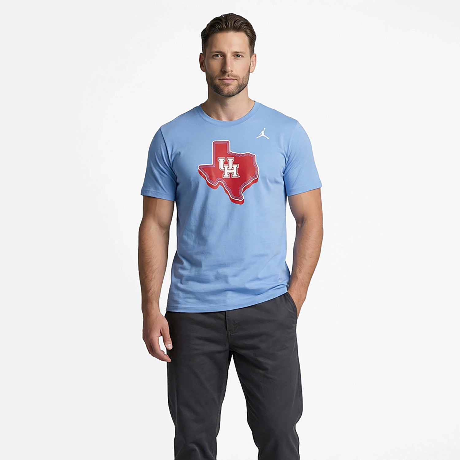 Nike Men's Houston Cougars Core T-shirt - view number 2
