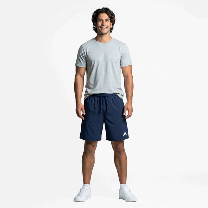 adidas Men's Workout Essentials Base Woven Shorts - Dark Blue