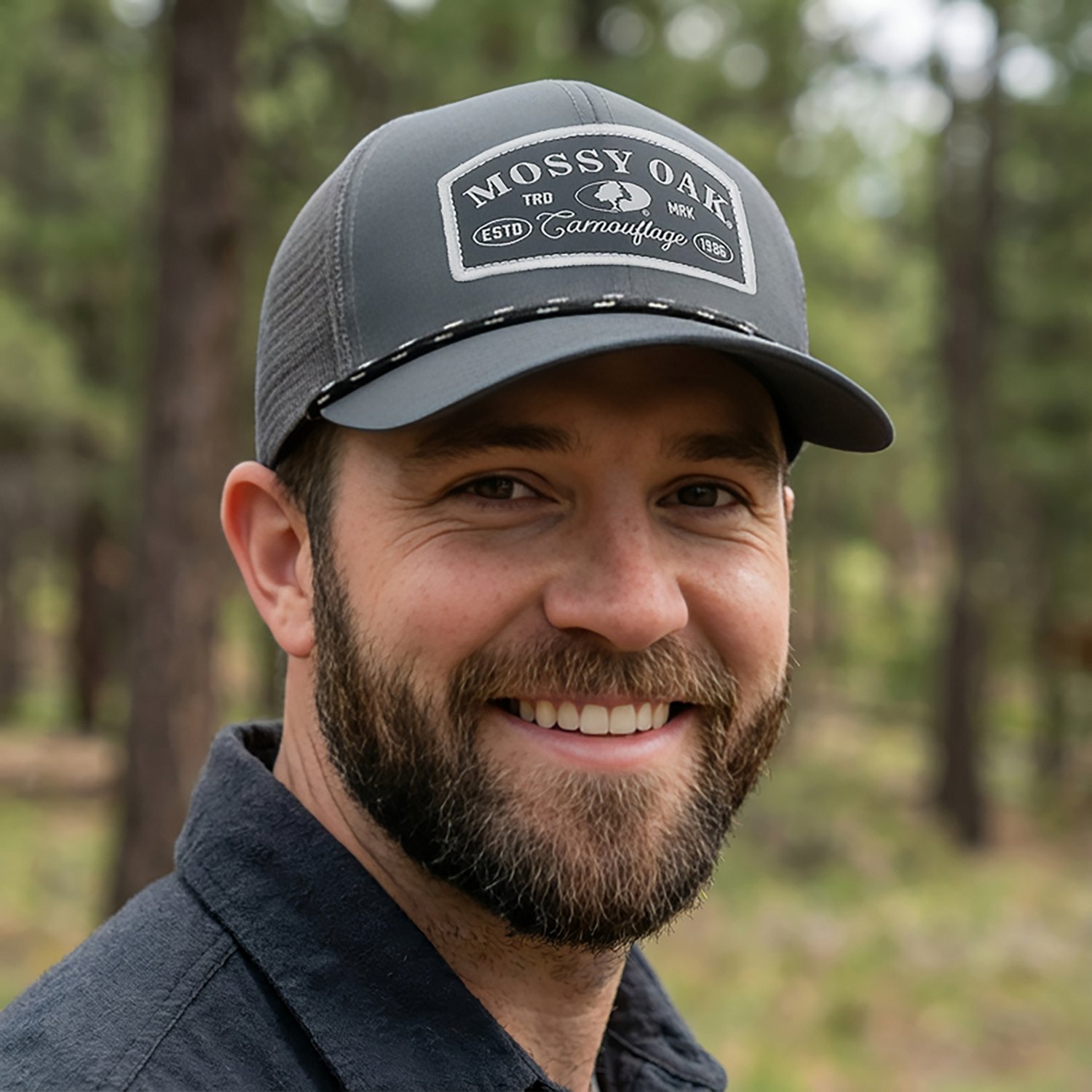 Mossy Oak Men's Ranger Mesh Logo Cap - view number 7