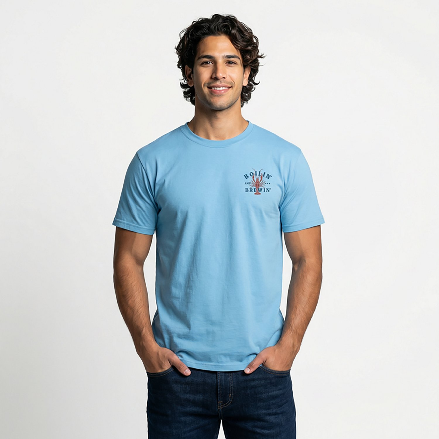 Academy Sports + Outdoors Men's Boilin And Brewin T-shirt - view number 2