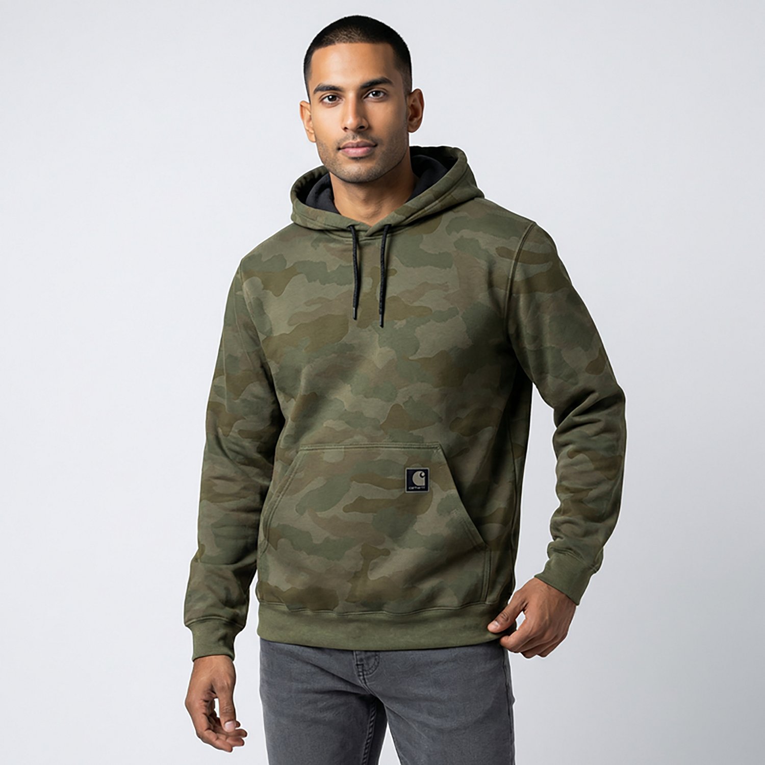 Carhartt Men's Marquette Camo Hoodie - view number 2