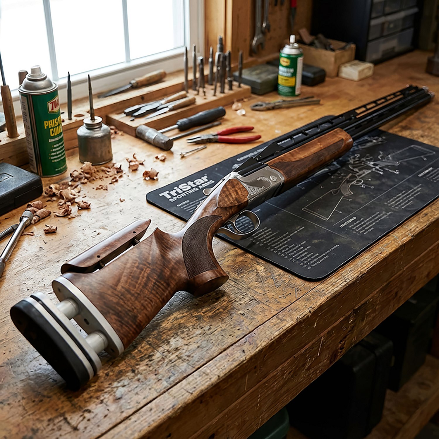 TriStar Sporting Arms TT-15A Deluxe Double Combo 12 Gauge Break Action Shotgun - view number 2