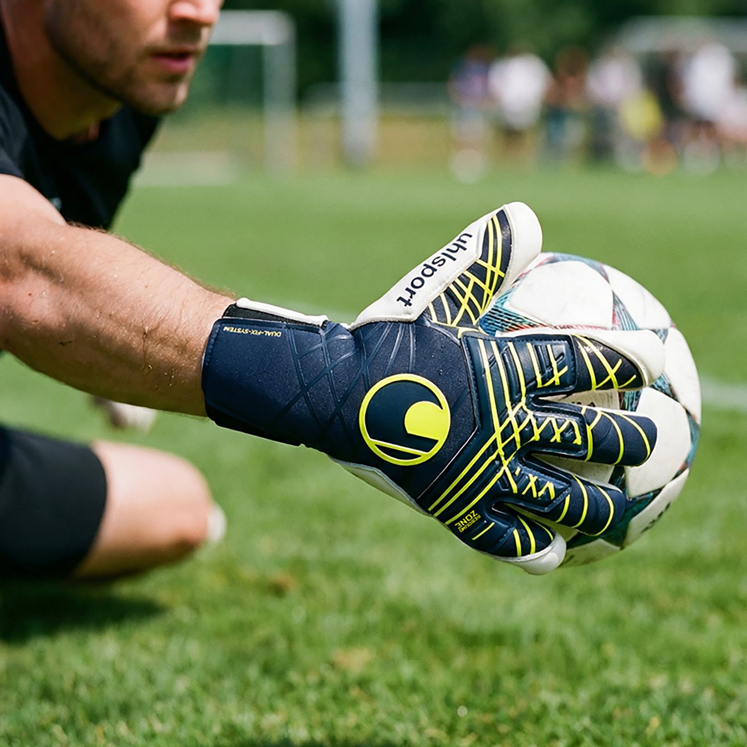 uhlsport Prediction Absolutgrip Skin Cut Goalkeeper Gloves - view number 3