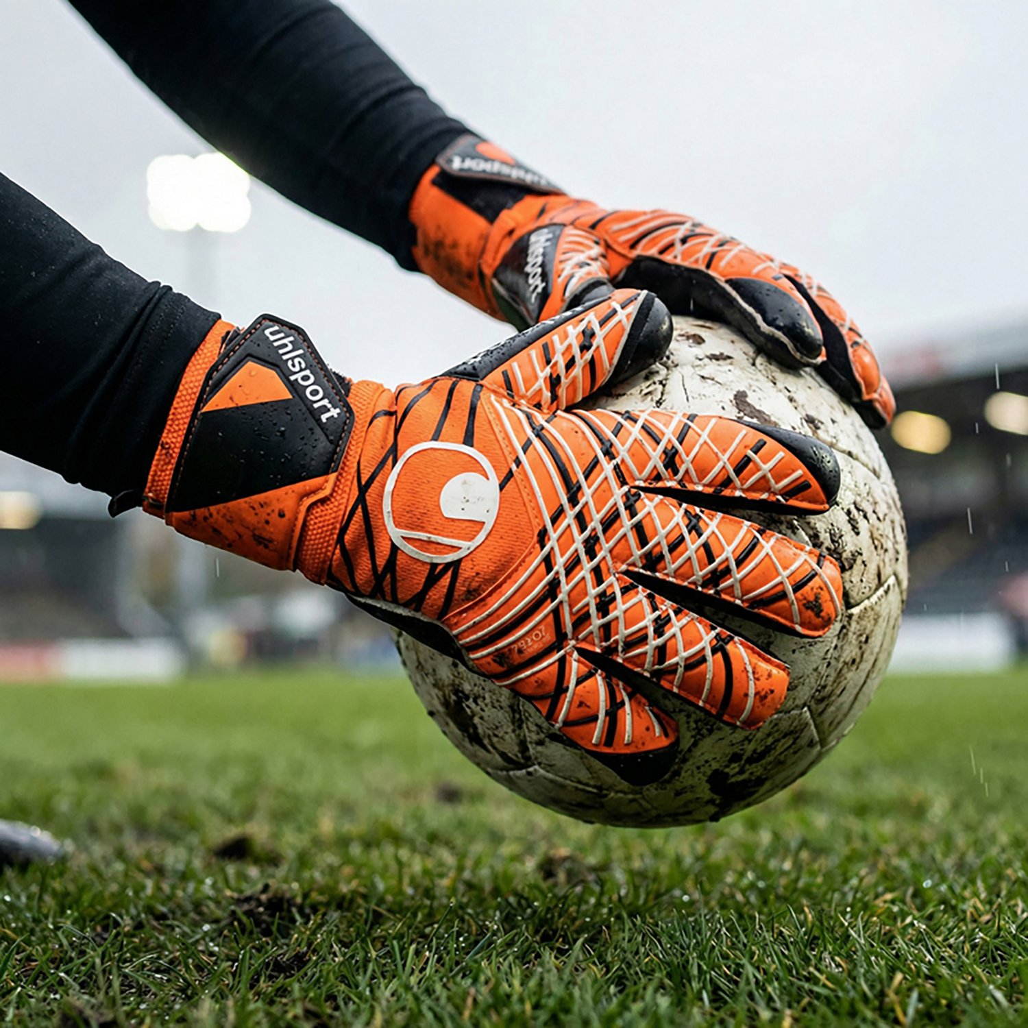 uhlsport Super Resist+ Half Negative Cut Goalkeeper Gloves - view number 3