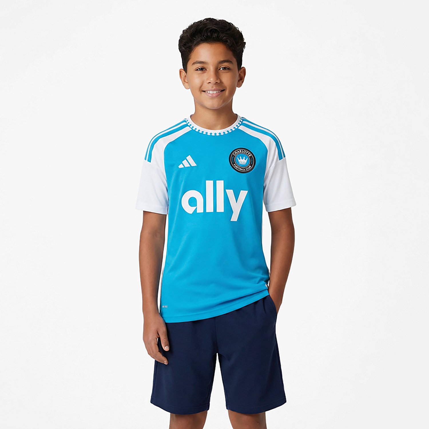 adidas Kids’ Charlotte FC 26/27 Home Jersey - view number 2