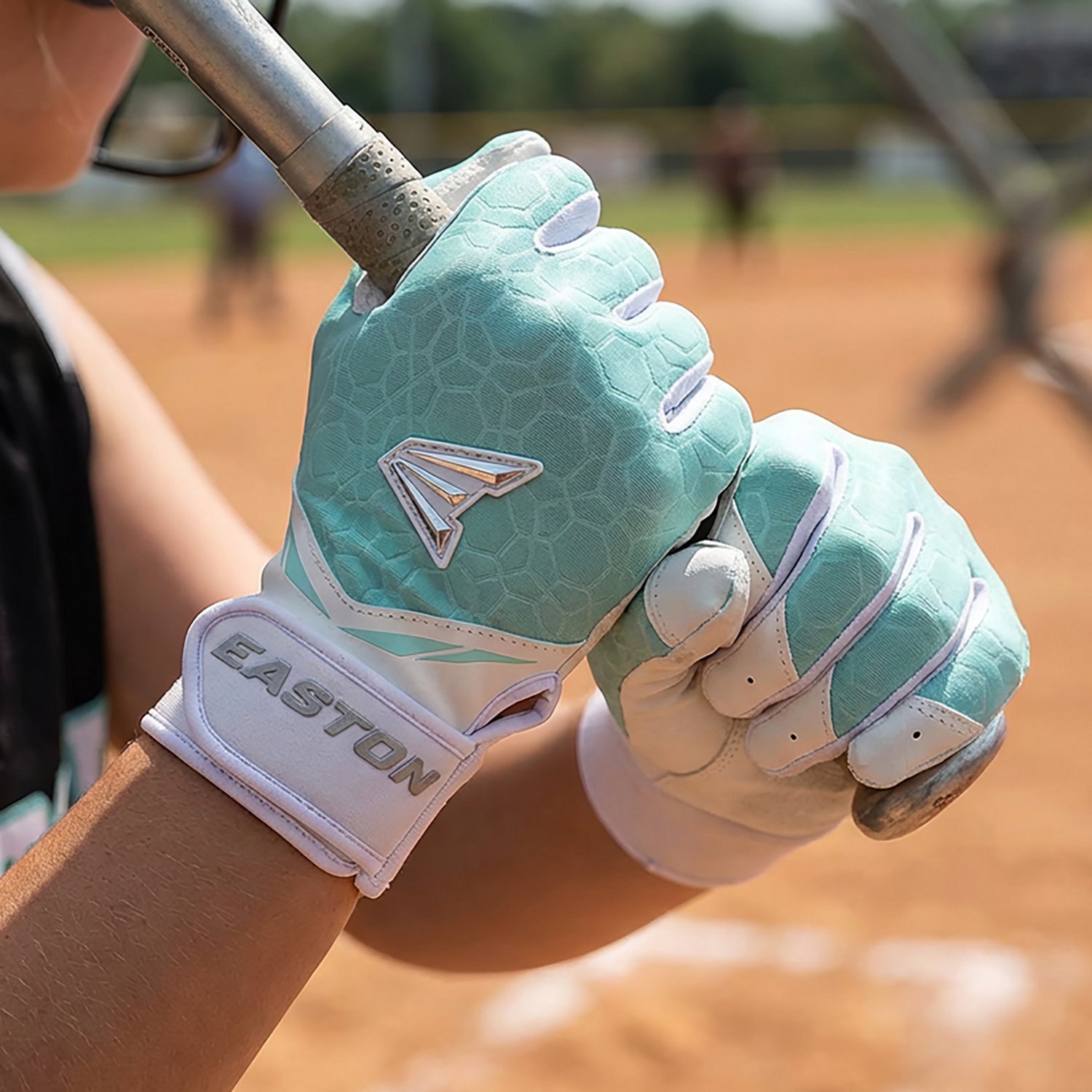 EASTON Girls' Quartz Fastpitch Softball Batting Gloves - view number 4