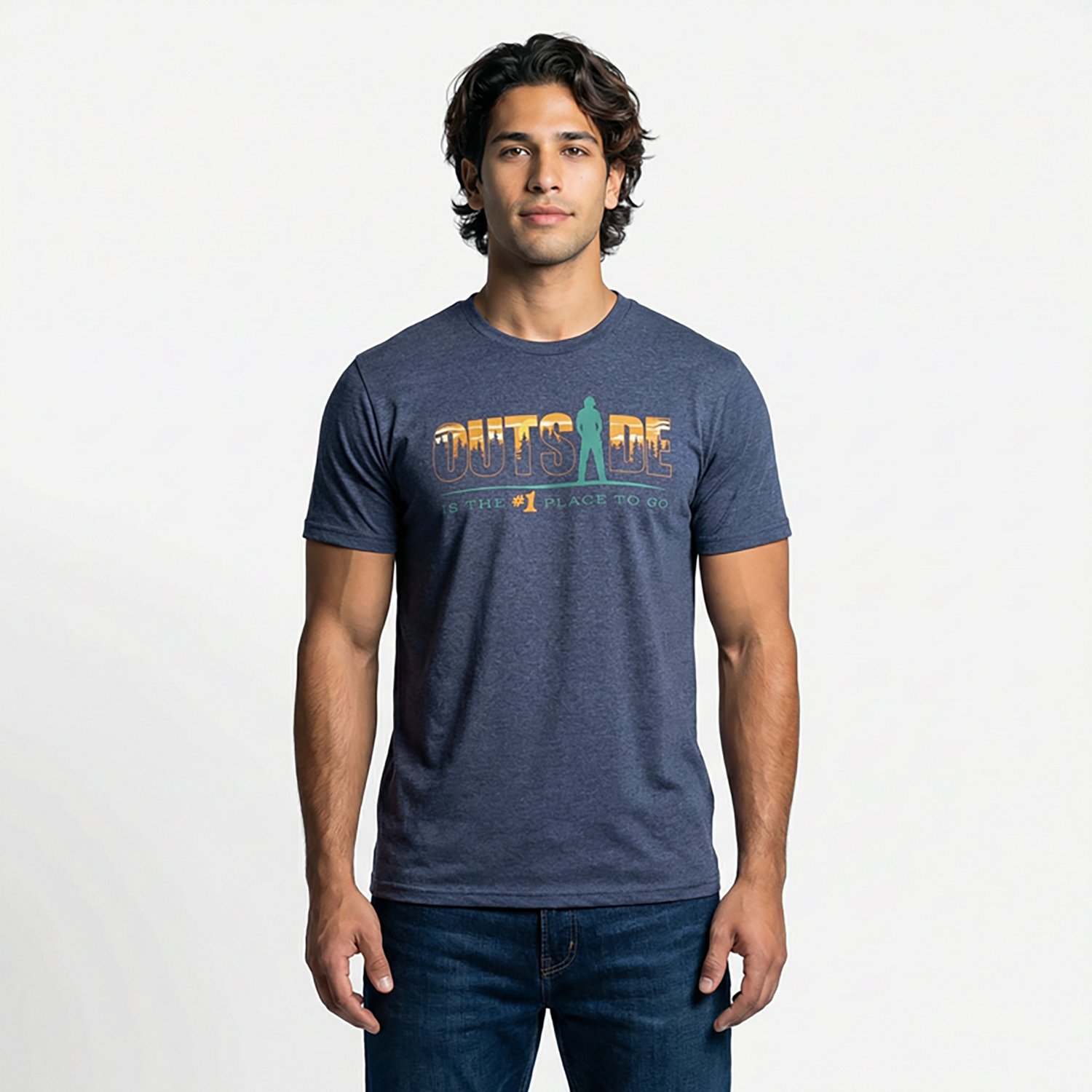 Academy Sports + Outdoors Men's Outside T-shirt - view number 2