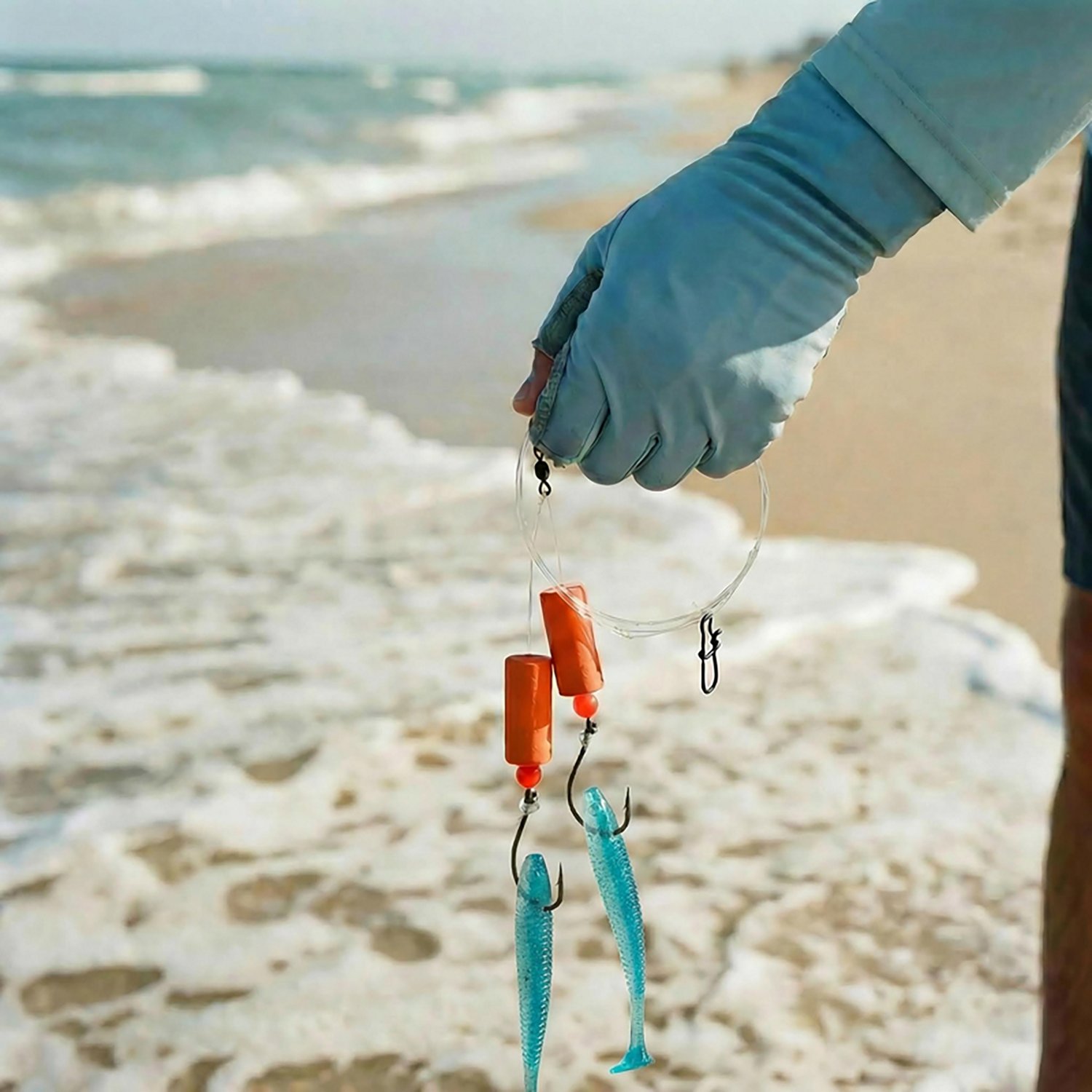 Lazer Sharp Cylinder Float Pompano Double Hook Rig - view number 5