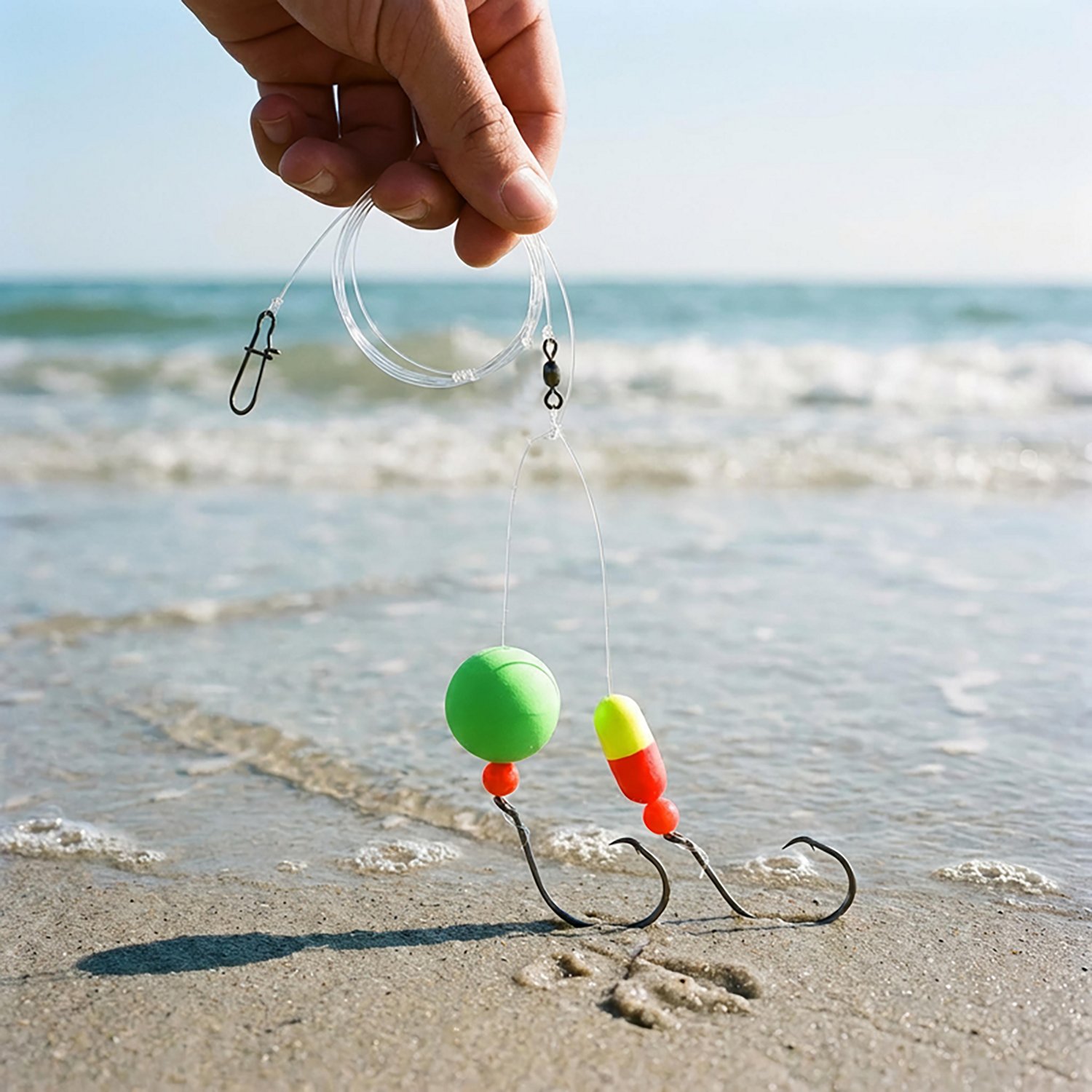 Lazer Sharp Pill Float Pompano Double Hook Rig - view number 4