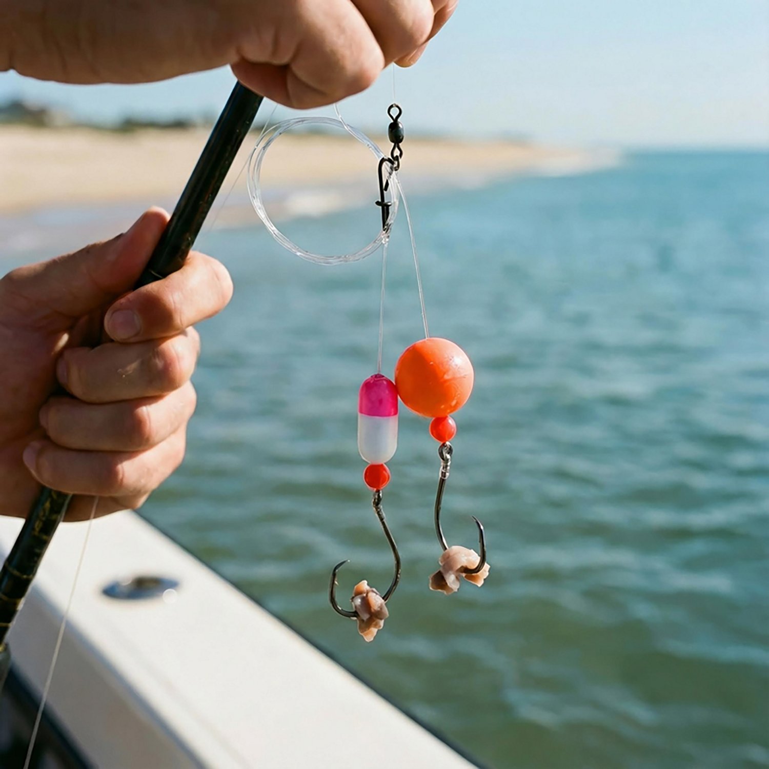 Lazer Sharp Pill Float Pompano Double Hook Rig - view number 6