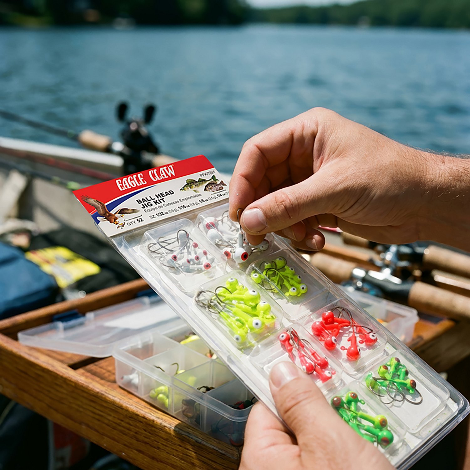 Eagle Claw Assorted Ball Head Jig Kit - view number 2