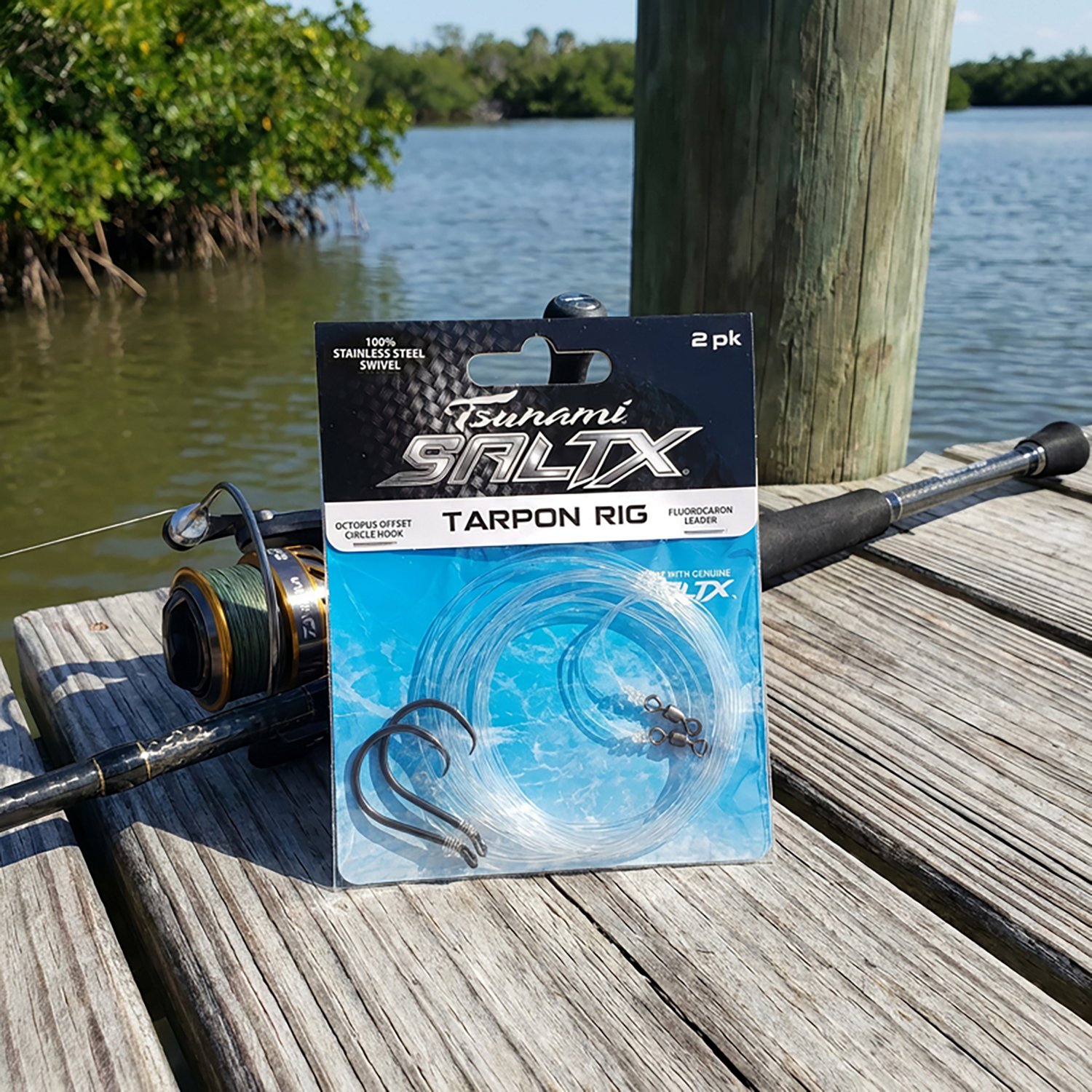 Tsunami SaltX Tarpon Rig 2-Pack - view number 2