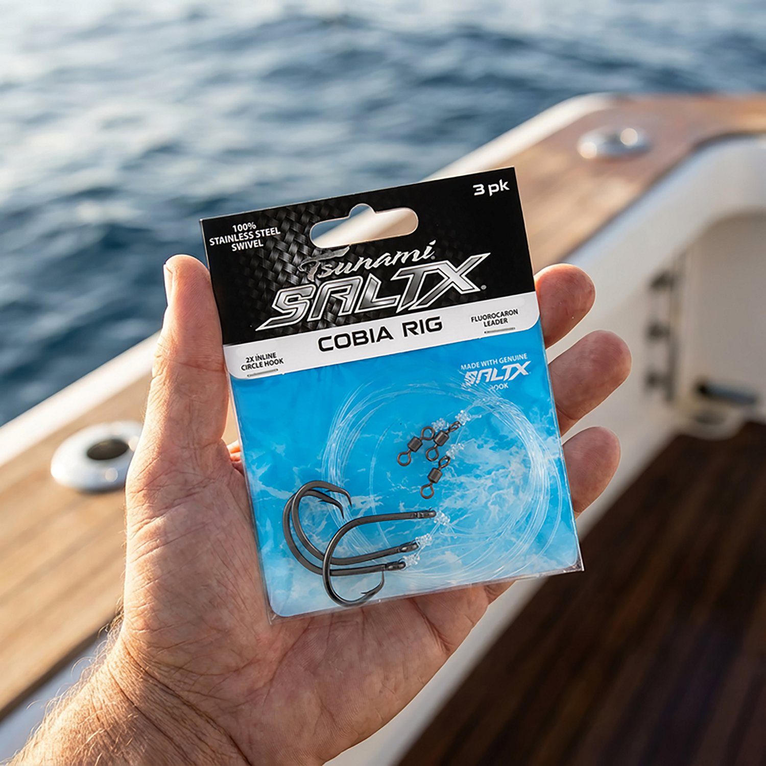 Tsunami SaltX Cobia Rig 3-Pack - view number 2