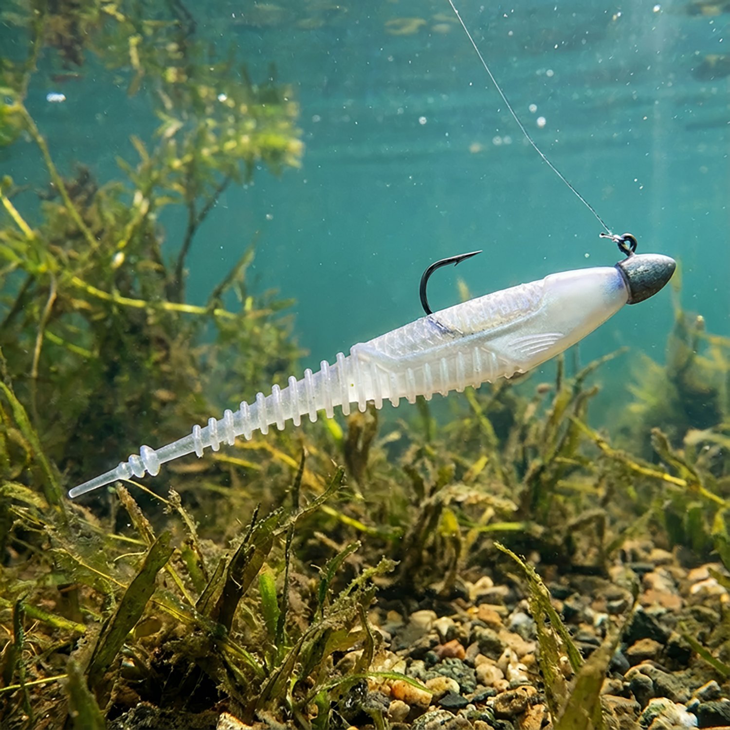 Rapala Crush City Freeloader Unrigged Plastic Swim Baits 5-Pack - view number 2