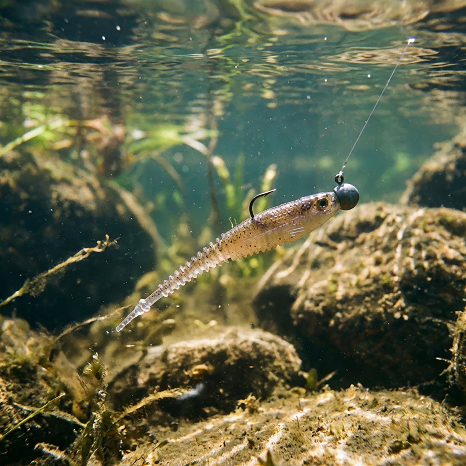 Rapala Crush City Freeloader Unrigged Plastic Swim Baits 5-Pack - view number 2