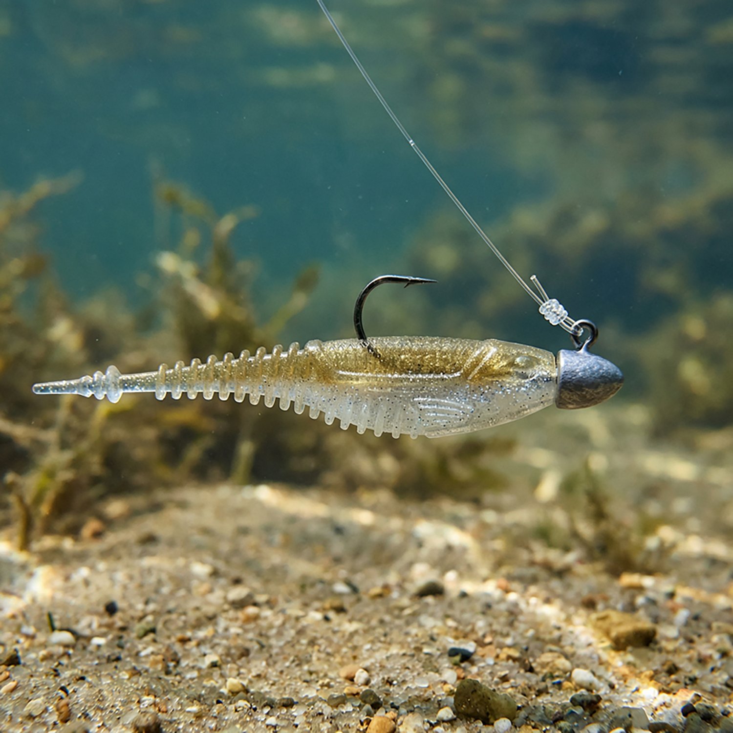 Rapala Crush City Freeloader Unrigged Plastic Swim Baits 5-Pack - view number 2