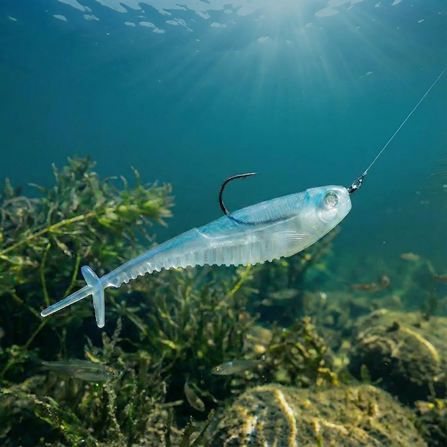 Rapala Crush City Mooch Minnow Unrigged Plastic Swim Baits 5-Pack - view number 2