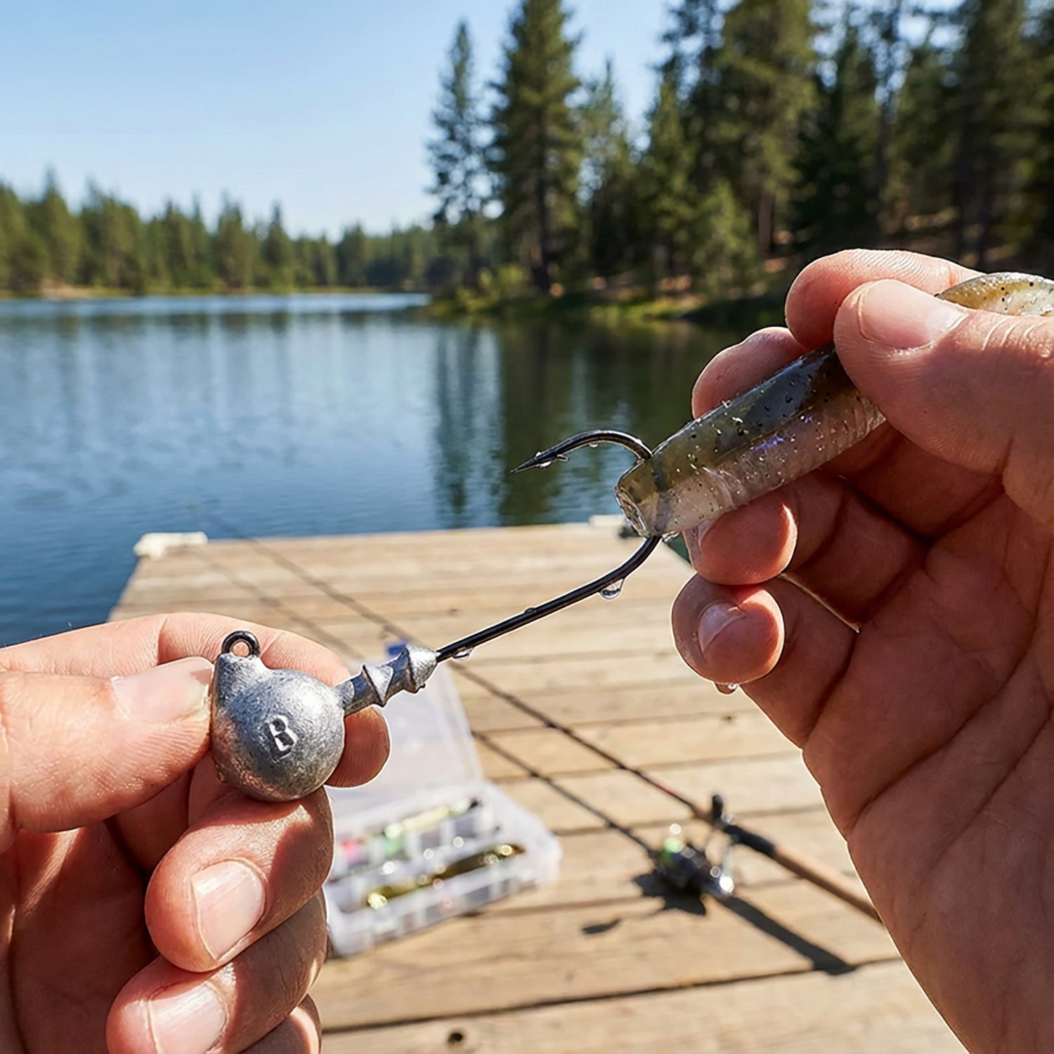 Owner Round Head XL Single Fishing Hooks 4-Pack