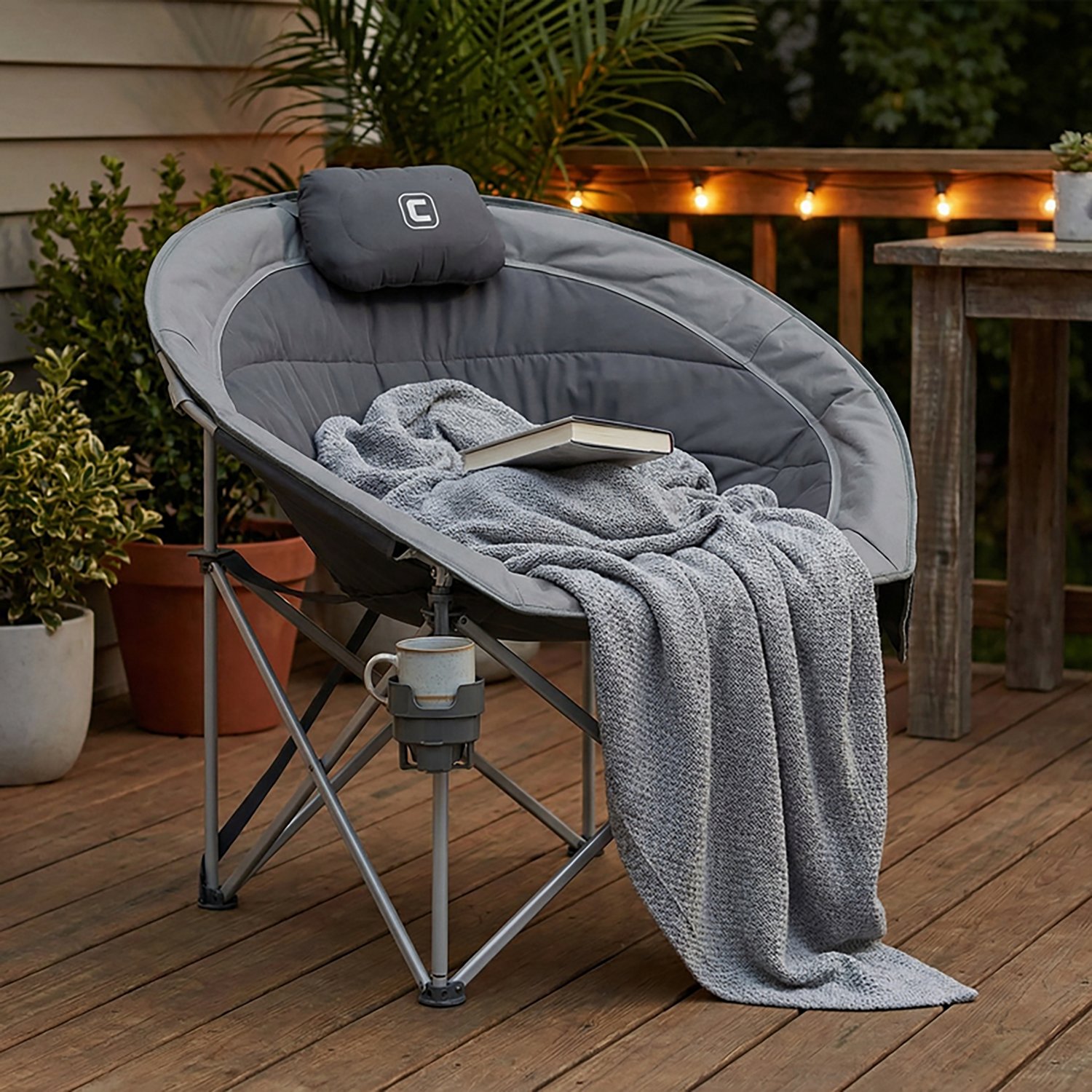 CORE Equipment Oversized Padded Round Chair - view number 3