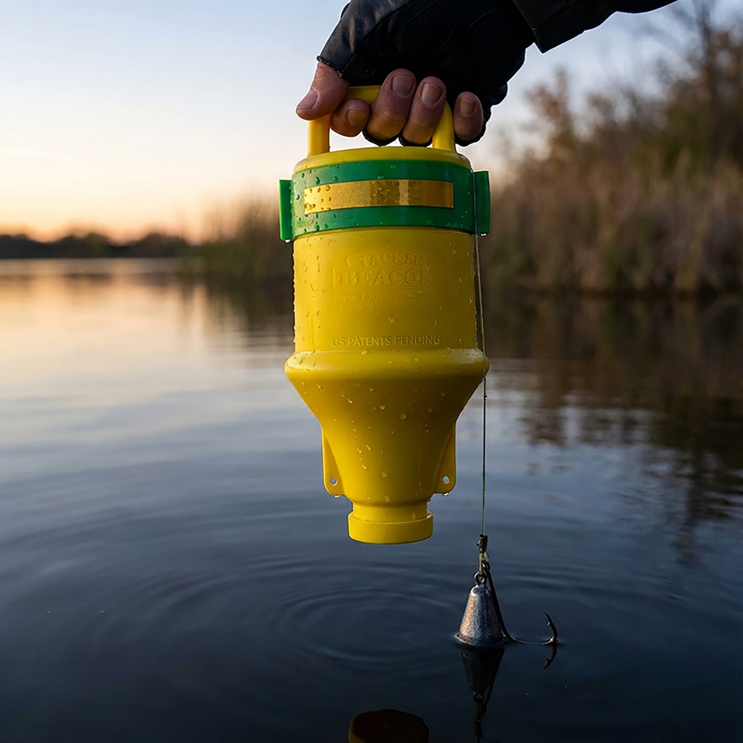 Rod-N-Bobbs® Tackle Beacon® Catfish 3-3/4 in Yellow Fishin' Jug - view number 2