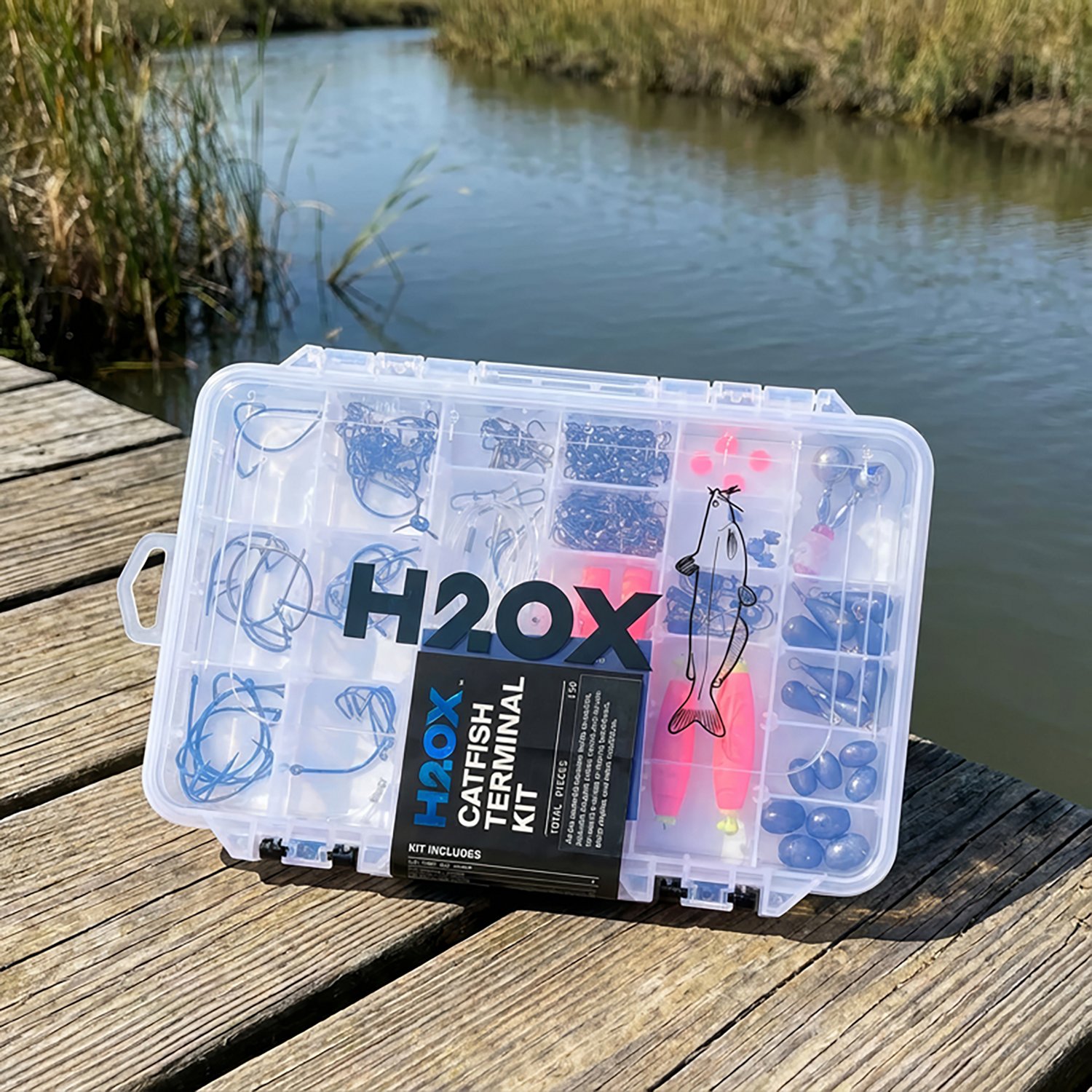 H2OX 150-Piece Catfish Terminal Tackle Kit - view number 2