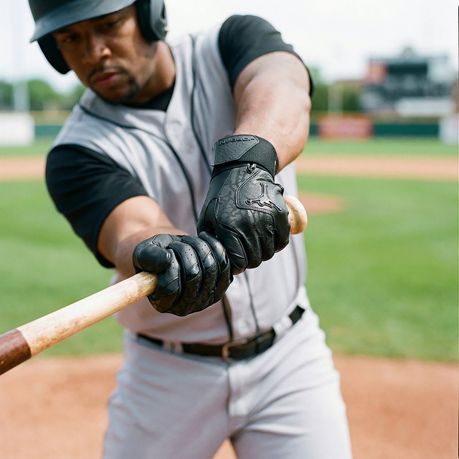 Jordan Adults’ Legend Long Cuff Batting Gloves - view number 4