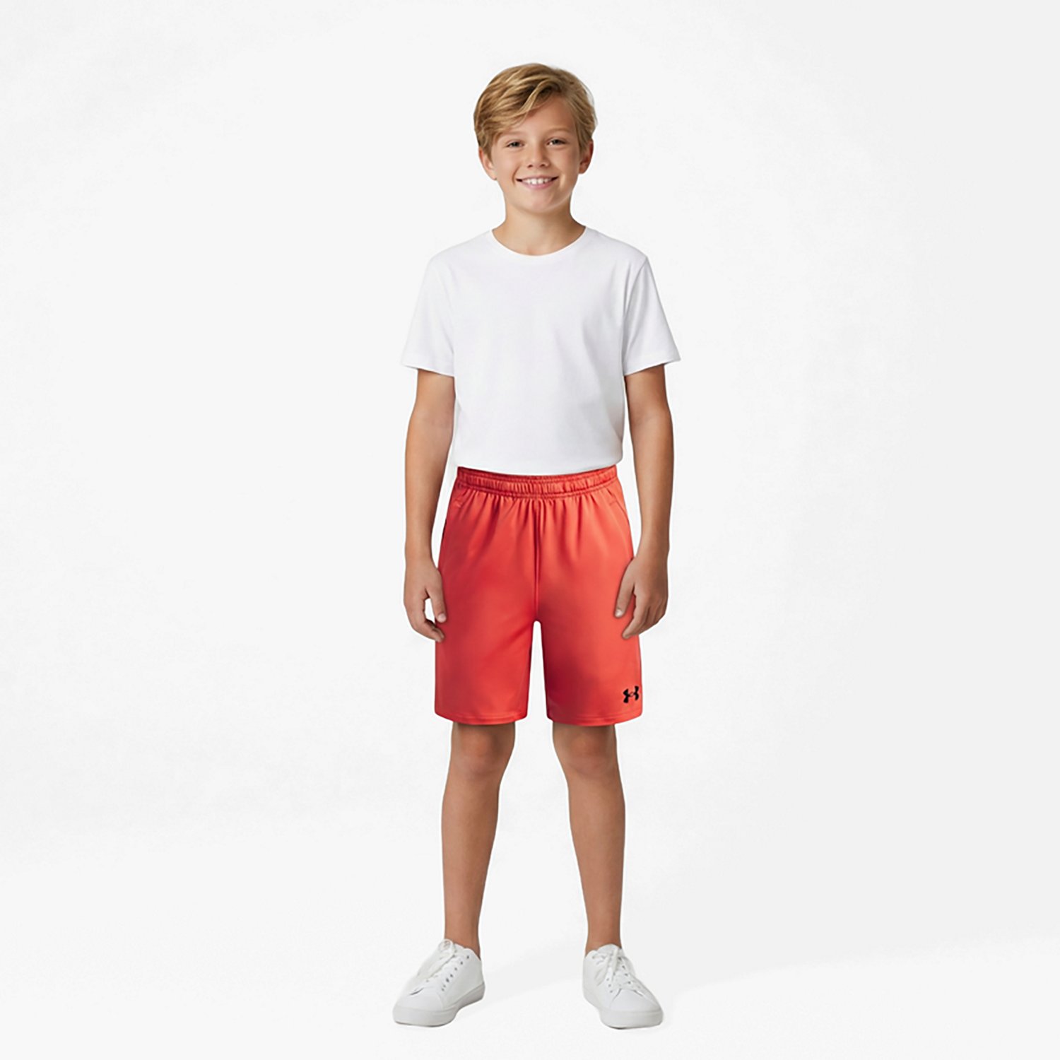 Under Armour Boys' Tech Print Vent Blocked Shorts 6 in
