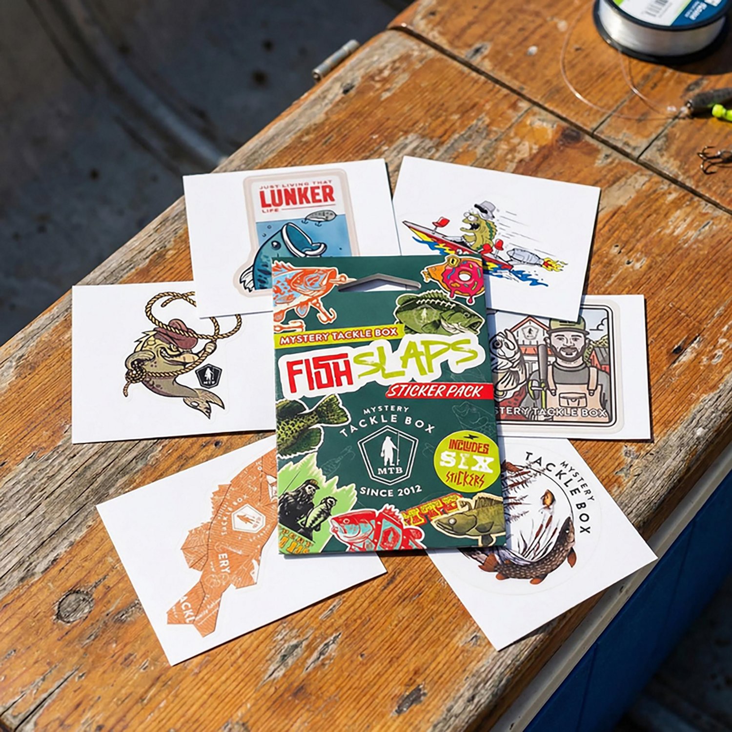 Mystery Tackle Box Fish Slaps Decal Kit - view number 7