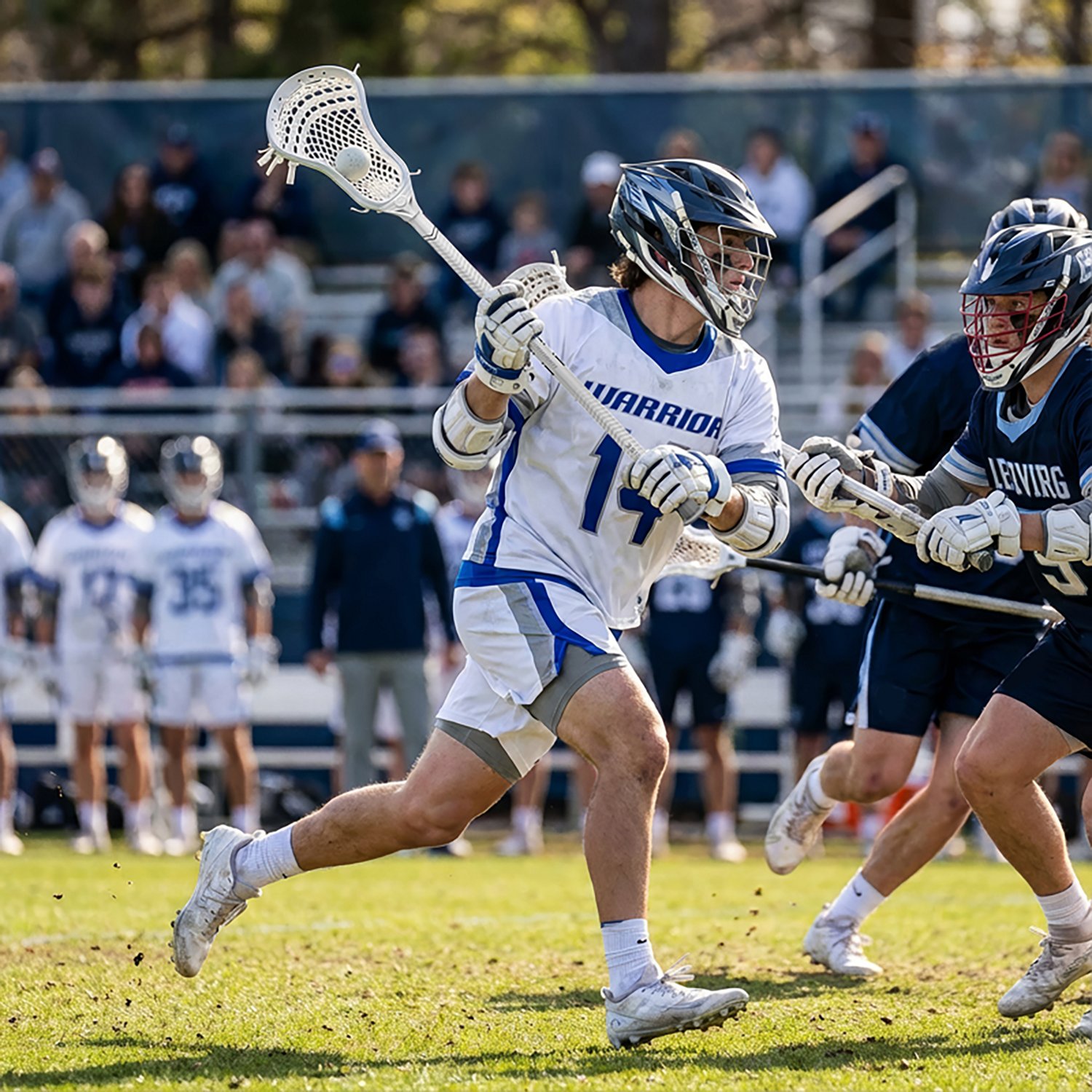 Warrior Boys' Evo Rise Lacrosse Stick - view number 5