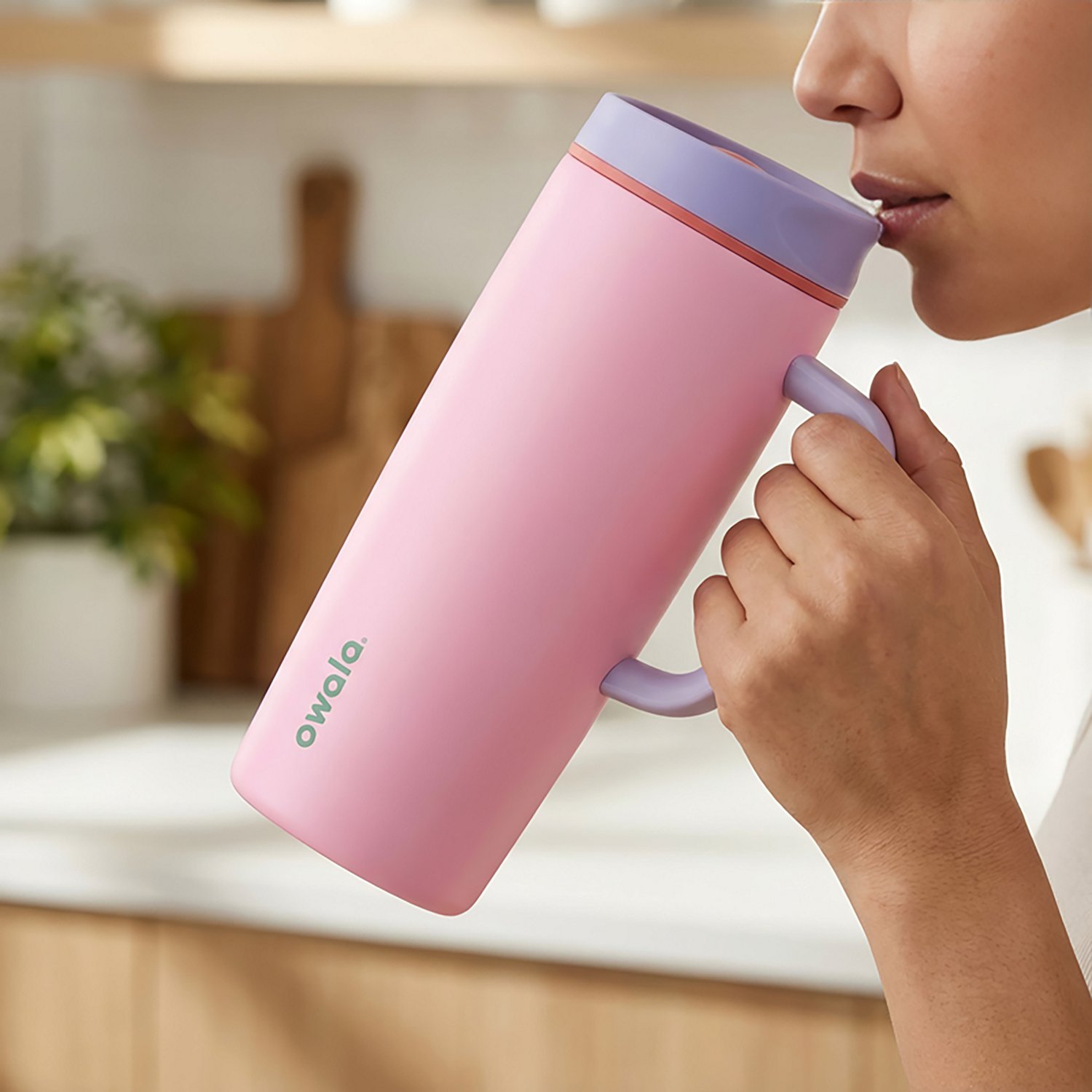 owala SmoothSip Slider 24 Oz Tumbler with Handle - view number 6