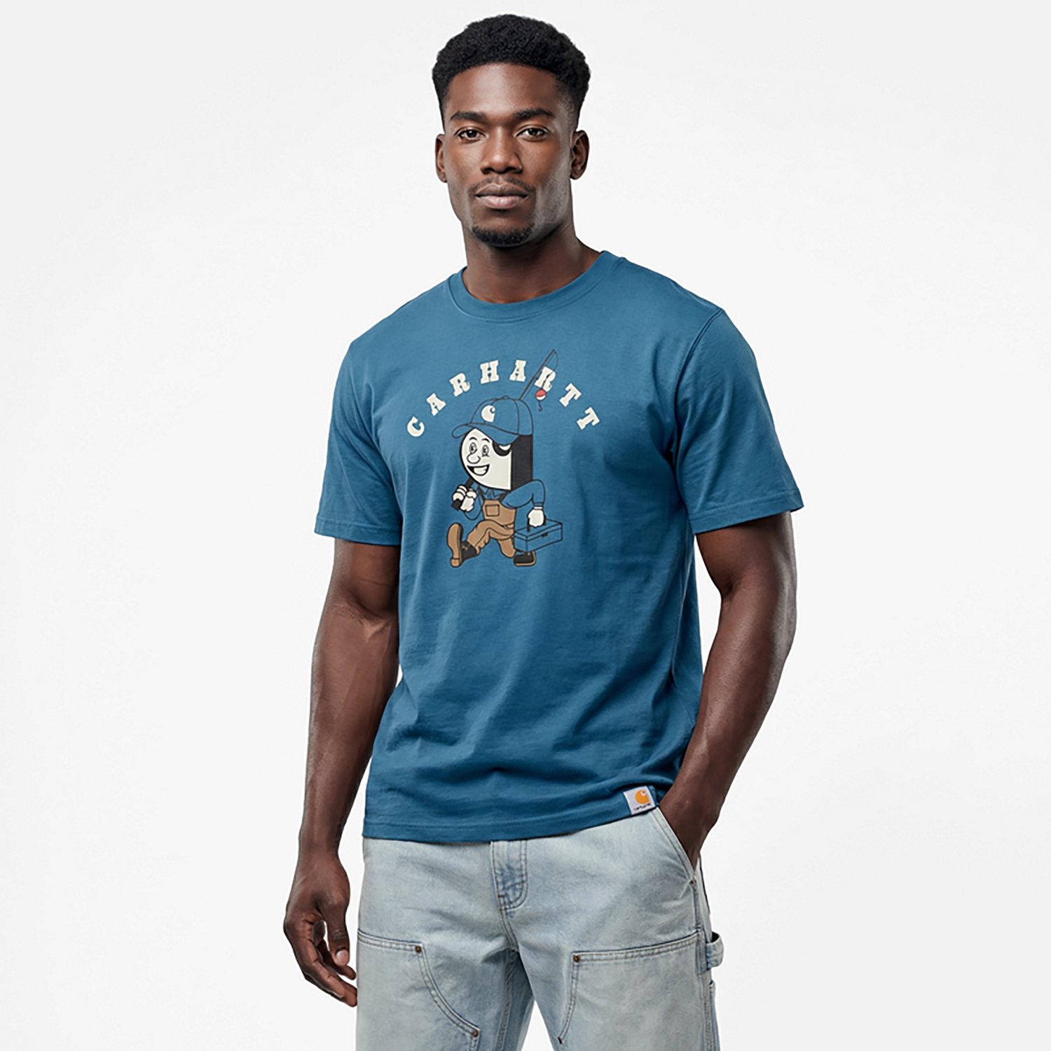 Carhartt Men's Irvine Relaxed Fishing T-shirt - view number 2