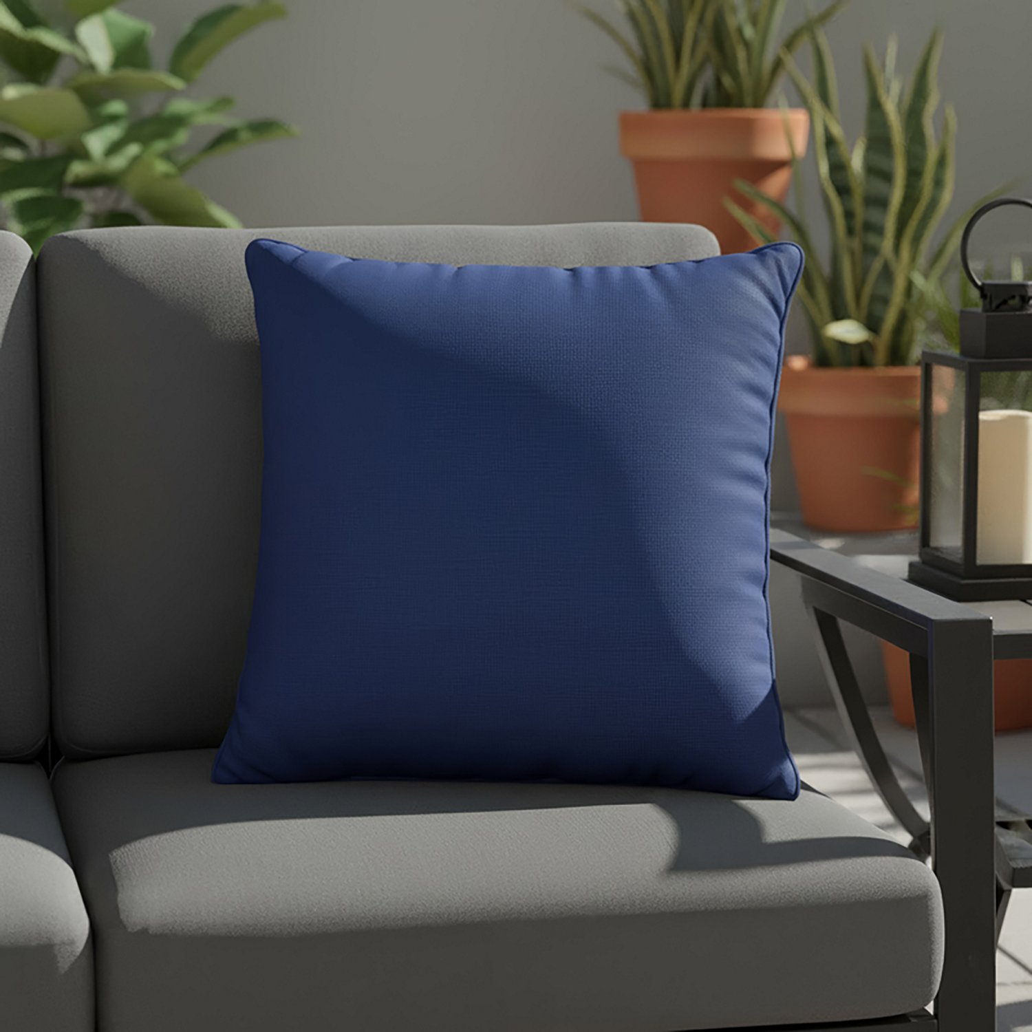 Mosaic 18 in Reversible Patio Pillow - view number 4