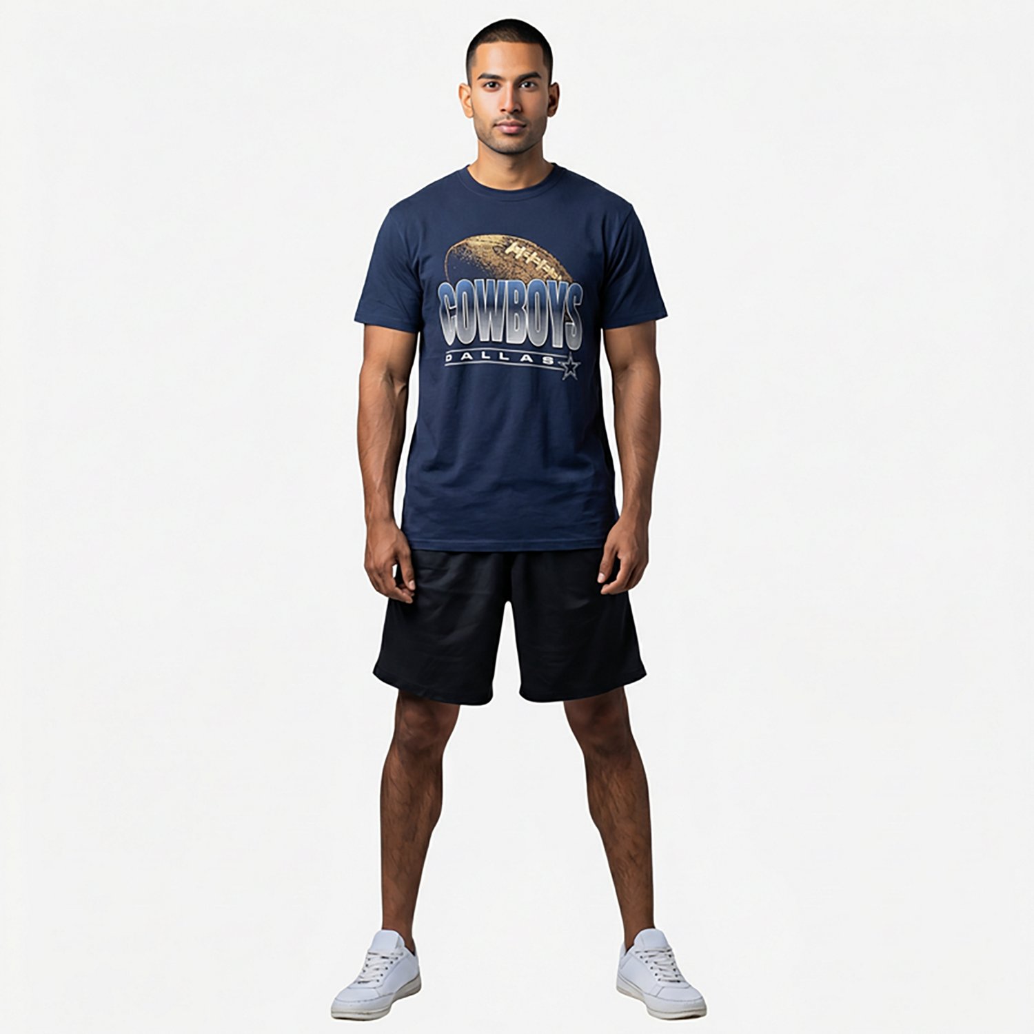 '47 Men's Dallas Cowboys Shadow Down Franklin T-shirt