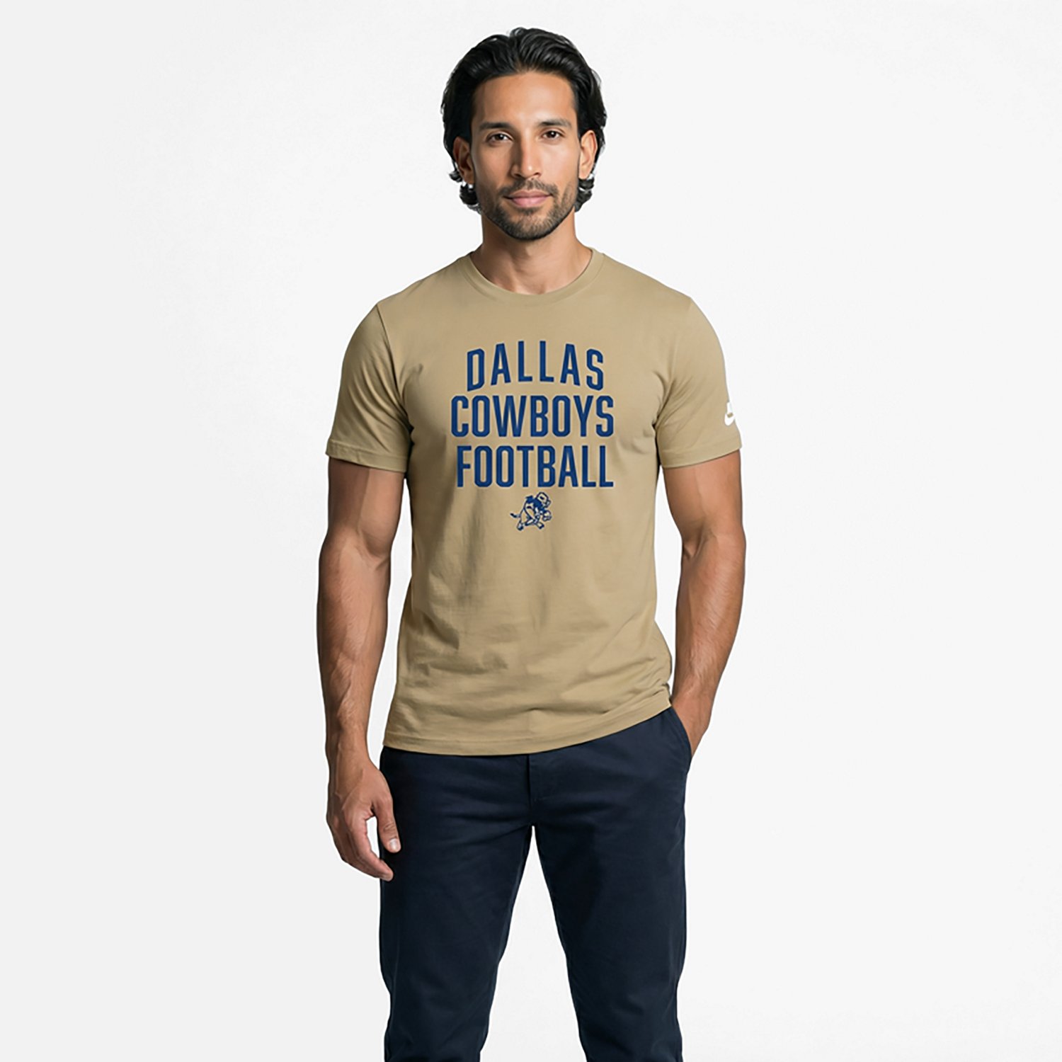 Nike Men's Cowboys Rewind Essential Cotton T-shirt - view number 2