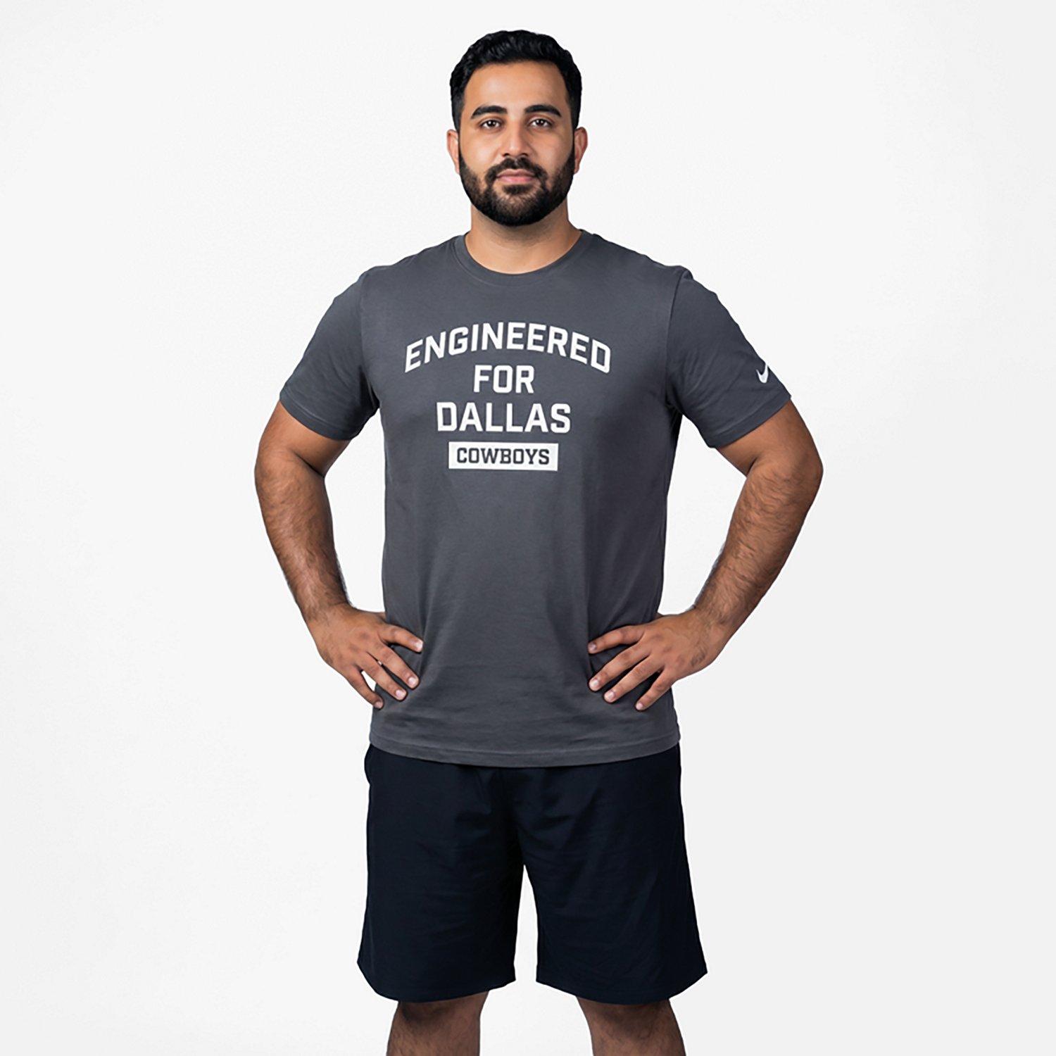 Nike Men's Cowboys Team City Essential T-shirt - view number 2
