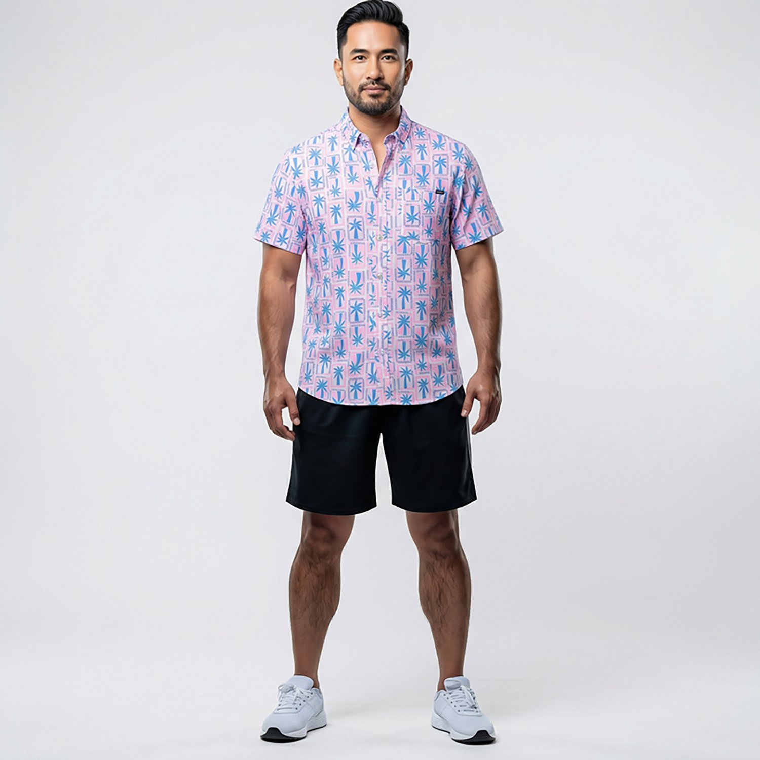 Chubbies Men's The Miami Mosaic Performance Friday Shirt