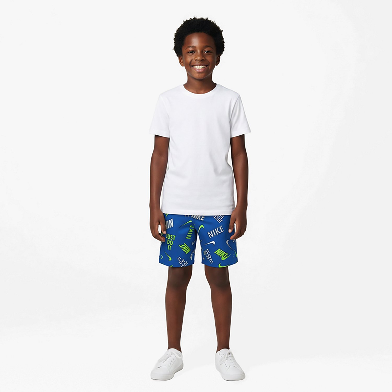 Nike Boys’ Breaker Outline Volley Swim Shorts 7 in