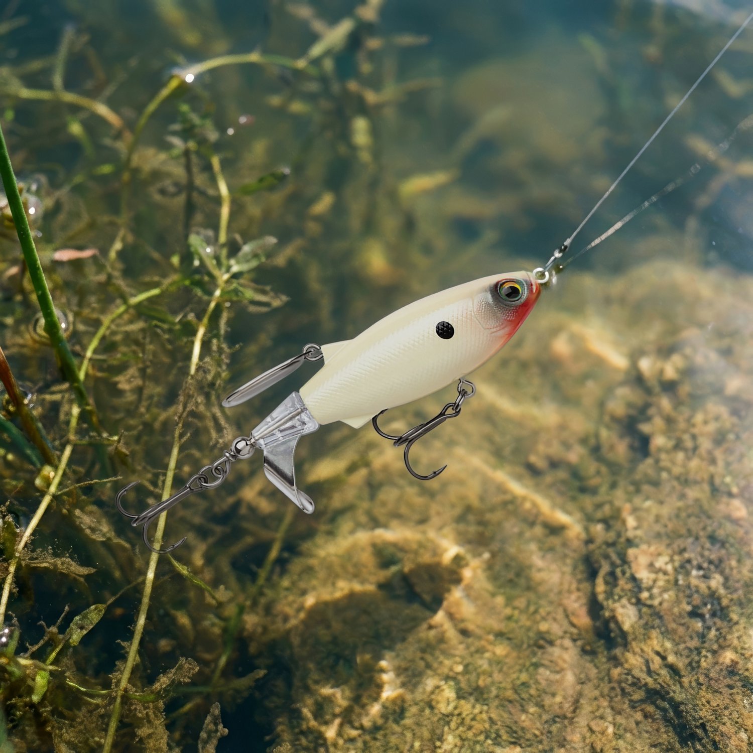 Rapala Claptail 110 Night Aurora 4-3/8 in Swimbait - view number 2