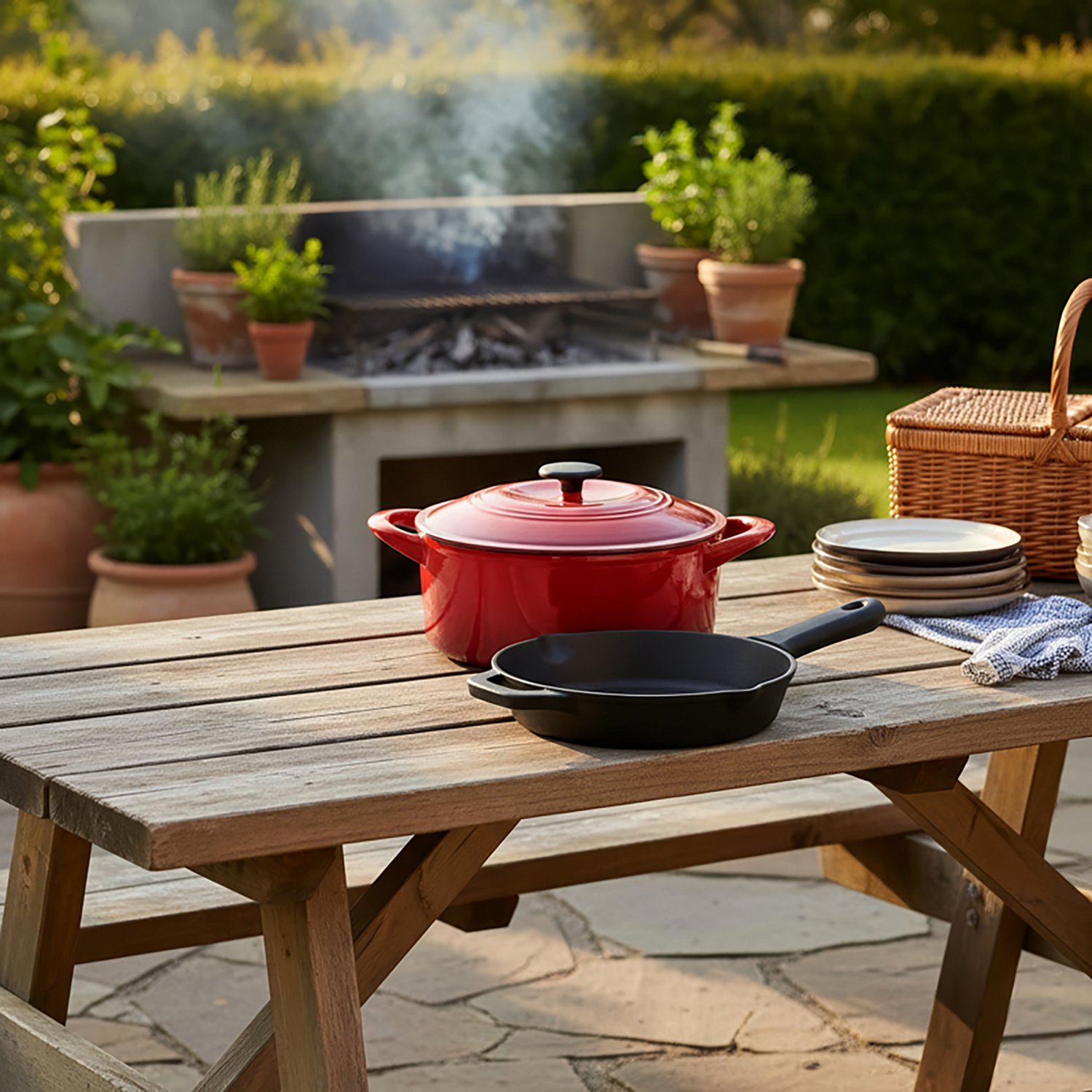 Tramontina Cast Iron Set