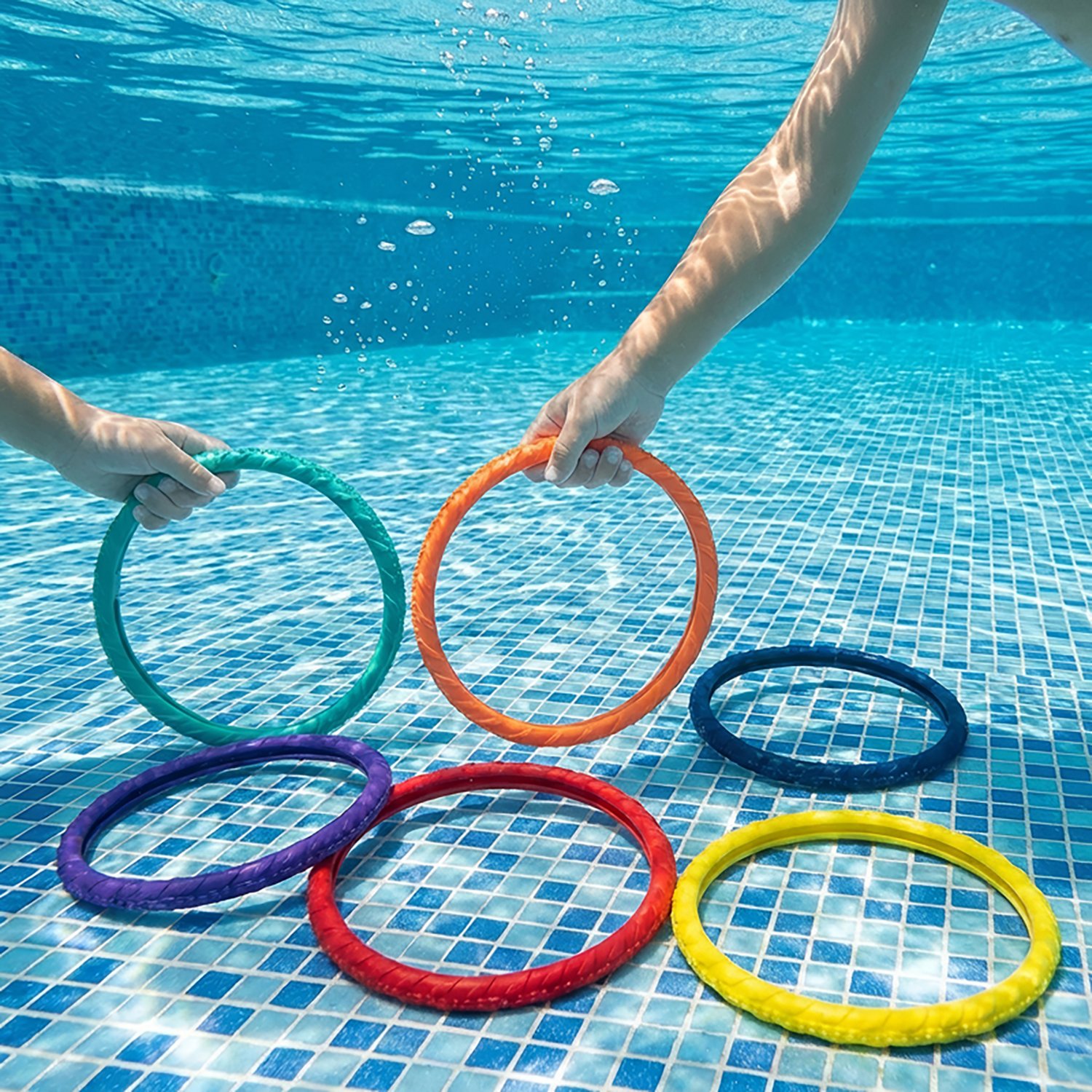 Prime Time Toys, LLC. Dizzy Dive Rings 6-Pack - view number 6